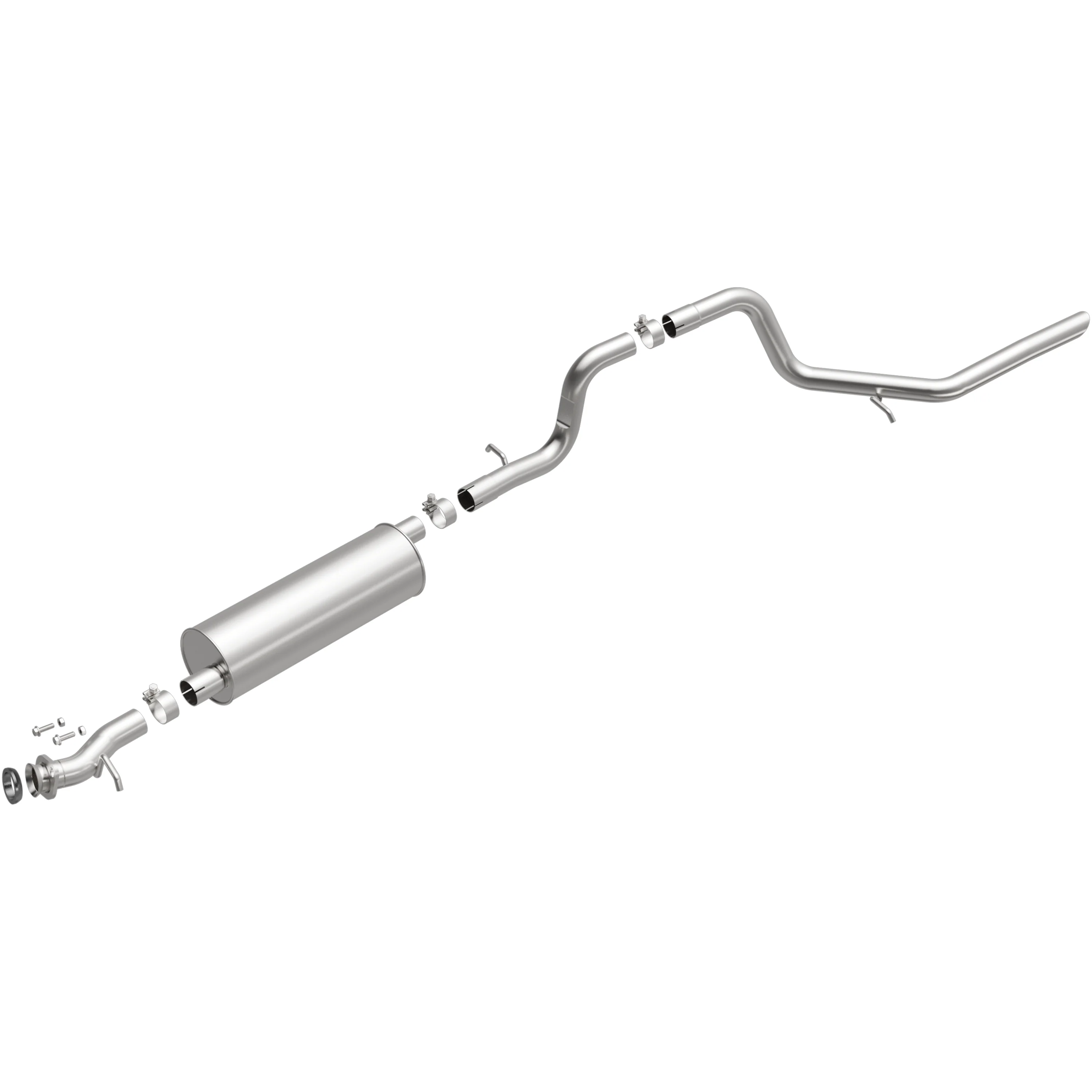 BRExhaust Stainless Steel Direct-Fit Exhaust System Kit 116-0033 - Image 4