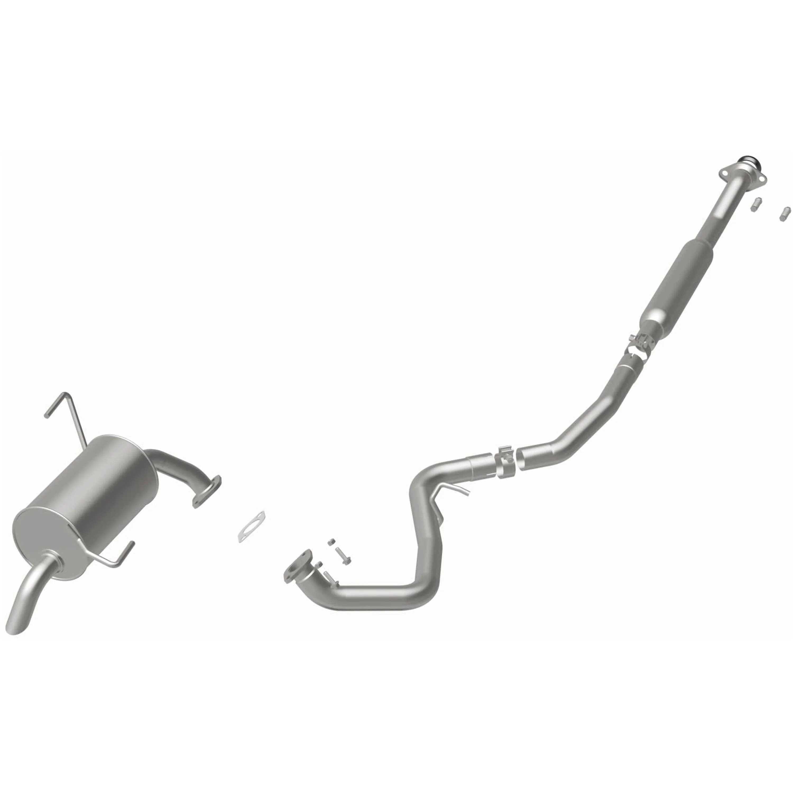 BRExhaust Stainless Steel 2010-2017 Subaru Outback 2.5L Direct-Fit Exhaust System Kit 116-0162 - Image 3