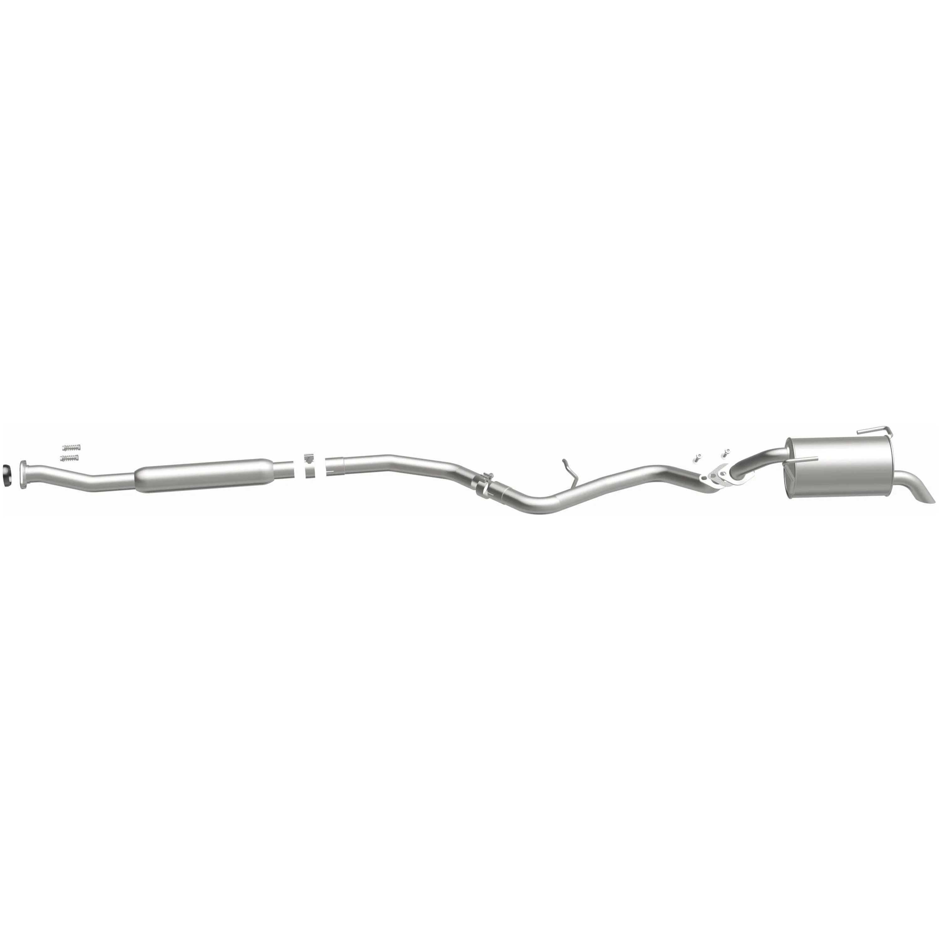 BRExhaust Stainless Steel 2010-2017 Subaru Outback 2.5L Direct-Fit Exhaust System Kit 116-0162 - Image 5