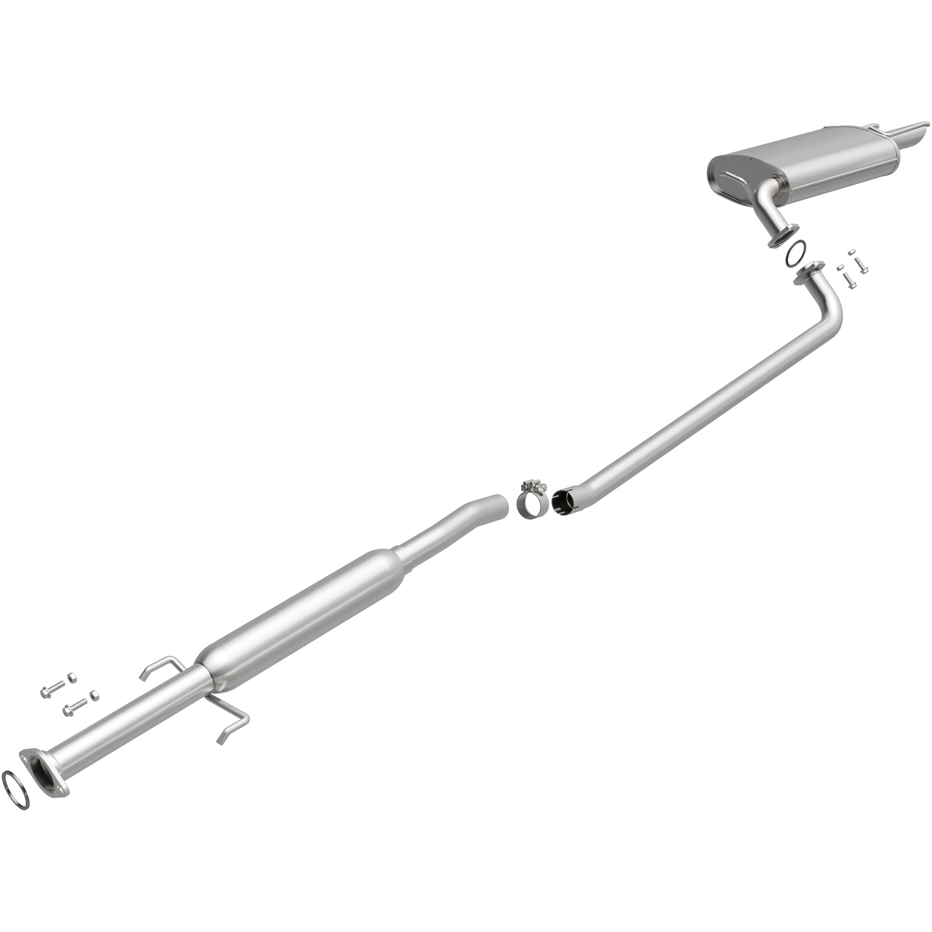 BRExhaust Stainless Steel Direct-Fit Exhaust System Kit 116-0274 - Image 4