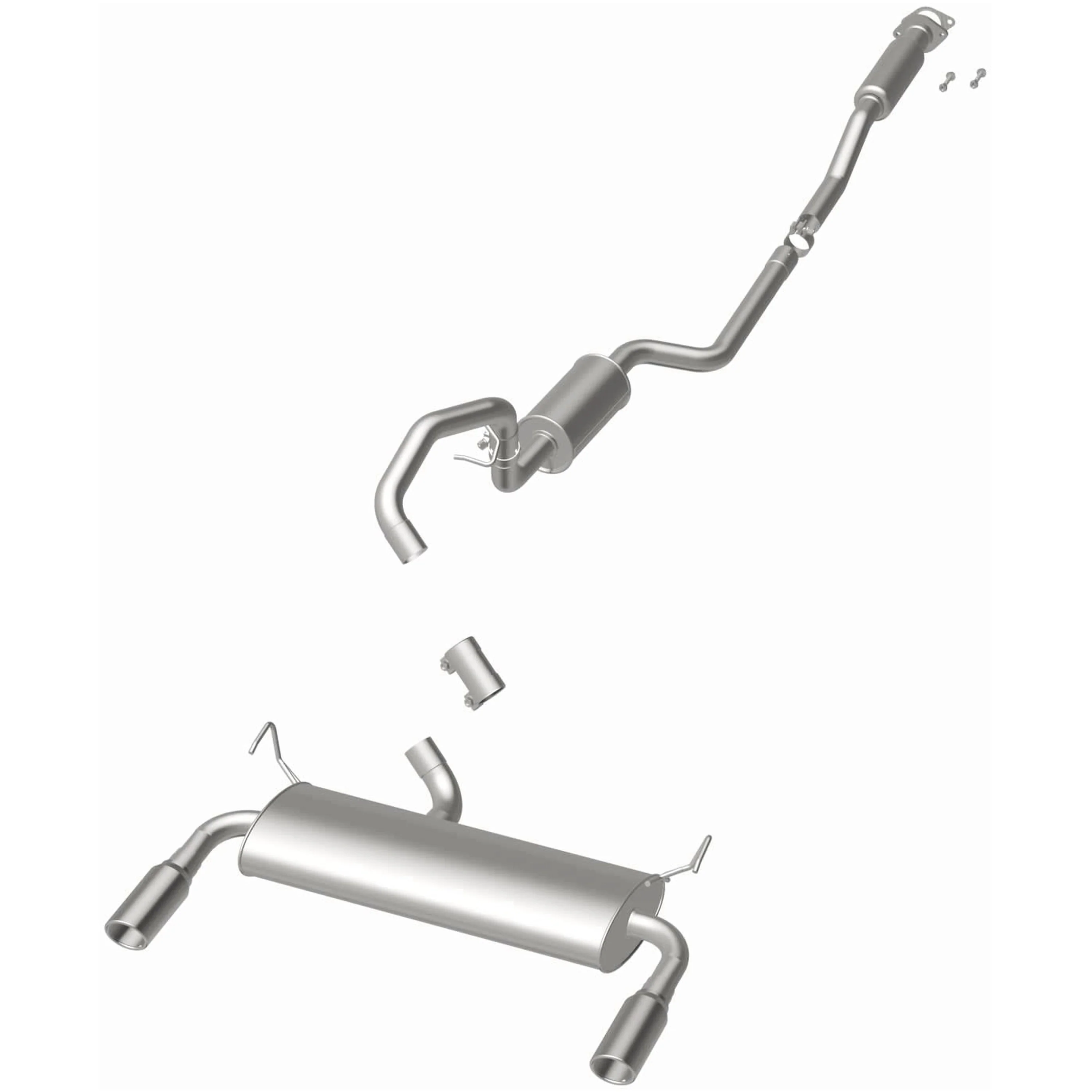BRExhaust Stainless Steel Direct-Fit Exhaust System Kit 116-0504 - Image 3