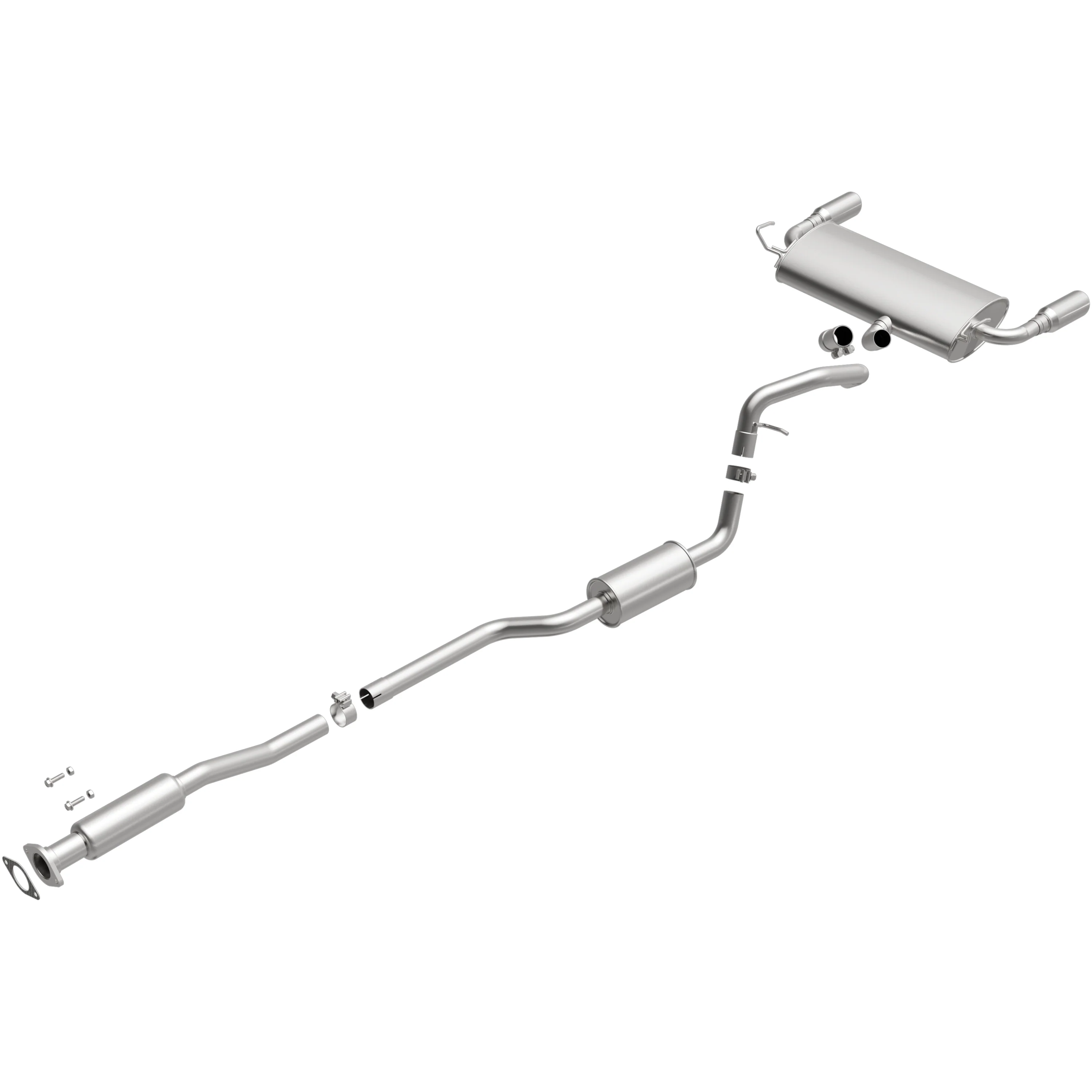 BRExhaust Stainless Steel Direct-Fit Exhaust System Kit 116-0504 - Image 4