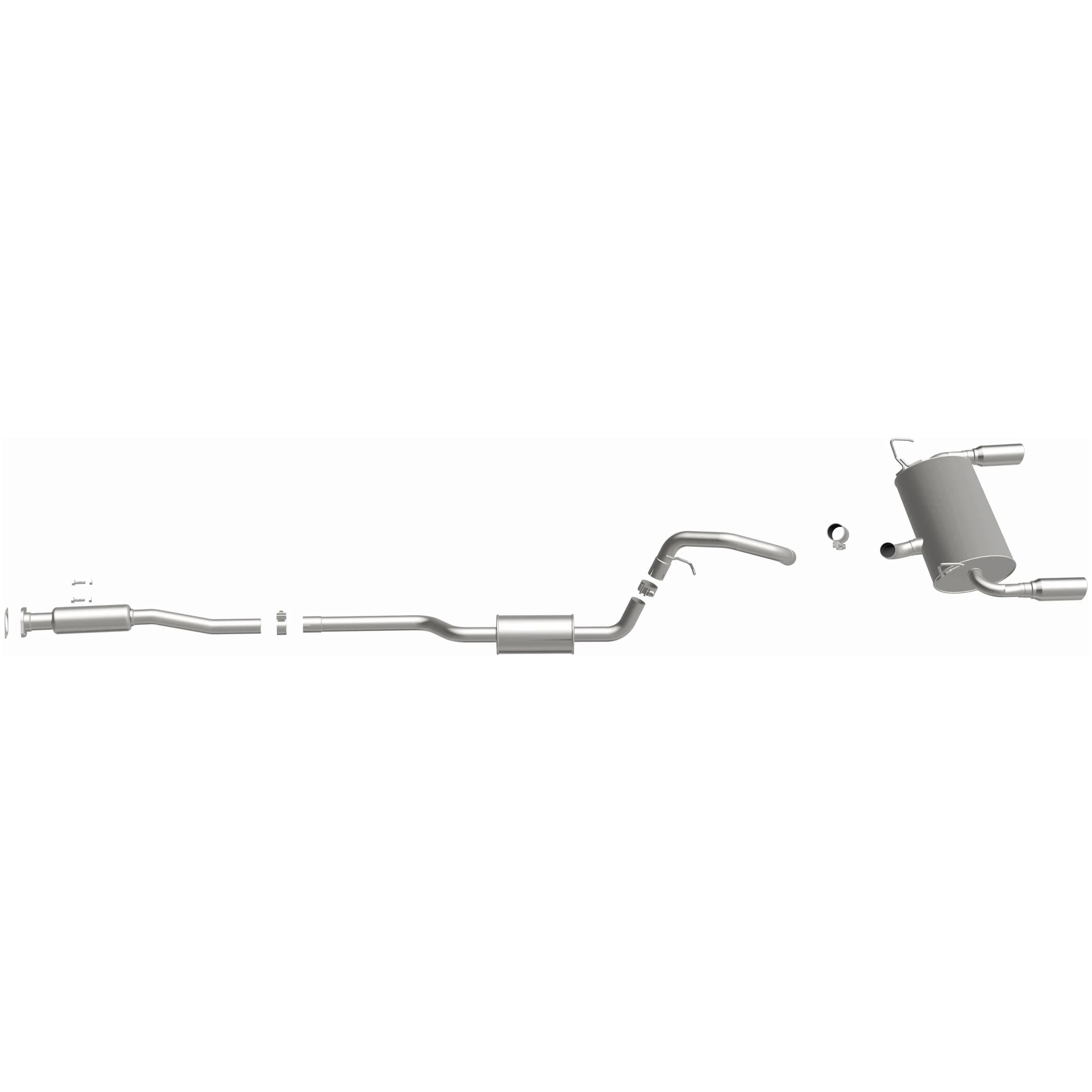 BRExhaust Stainless Steel Direct-Fit Exhaust System Kit 116-0504 - Image 5