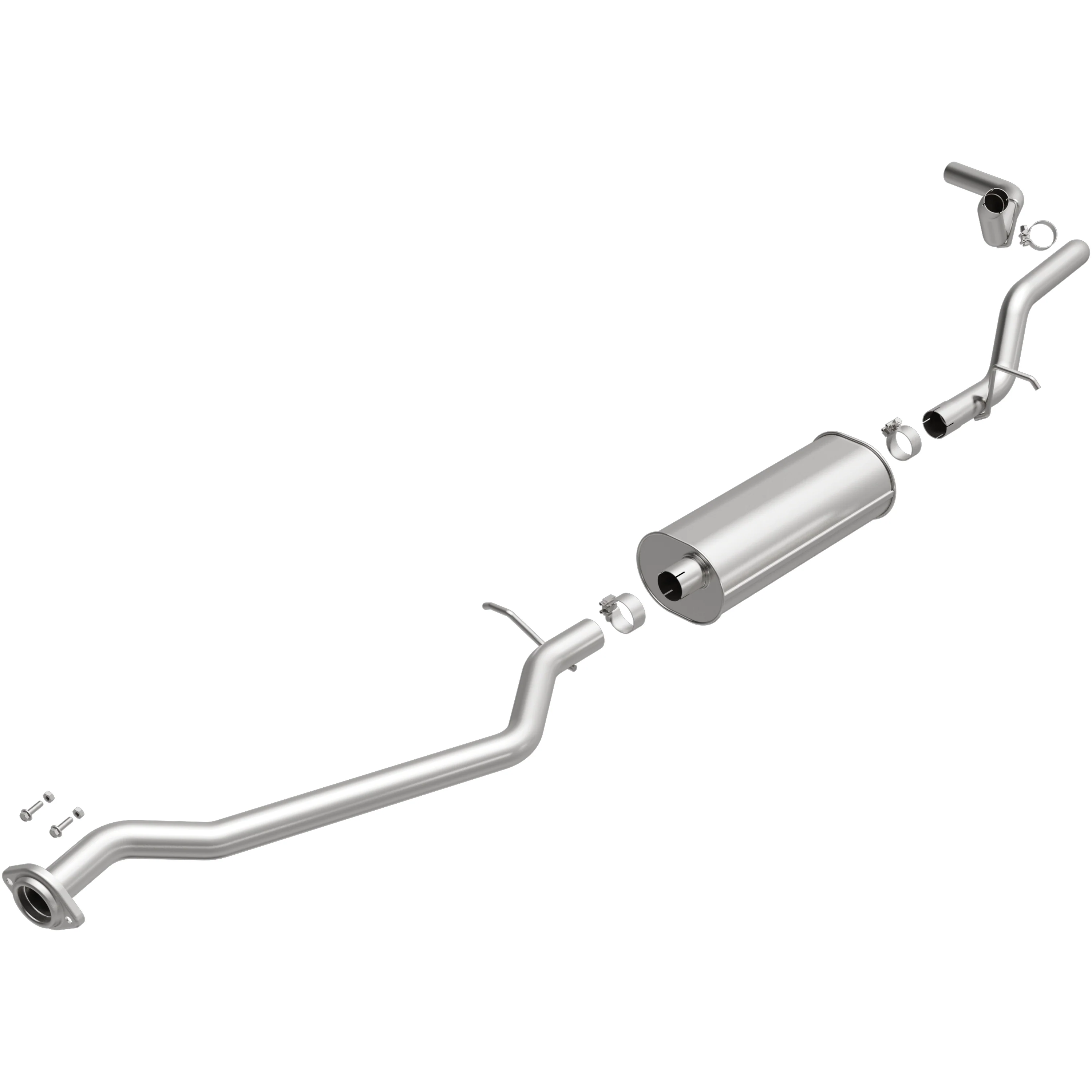 BRExhaust Stainless Steel Direct-Fit Exhaust System Kit 116-0509 - Image 4