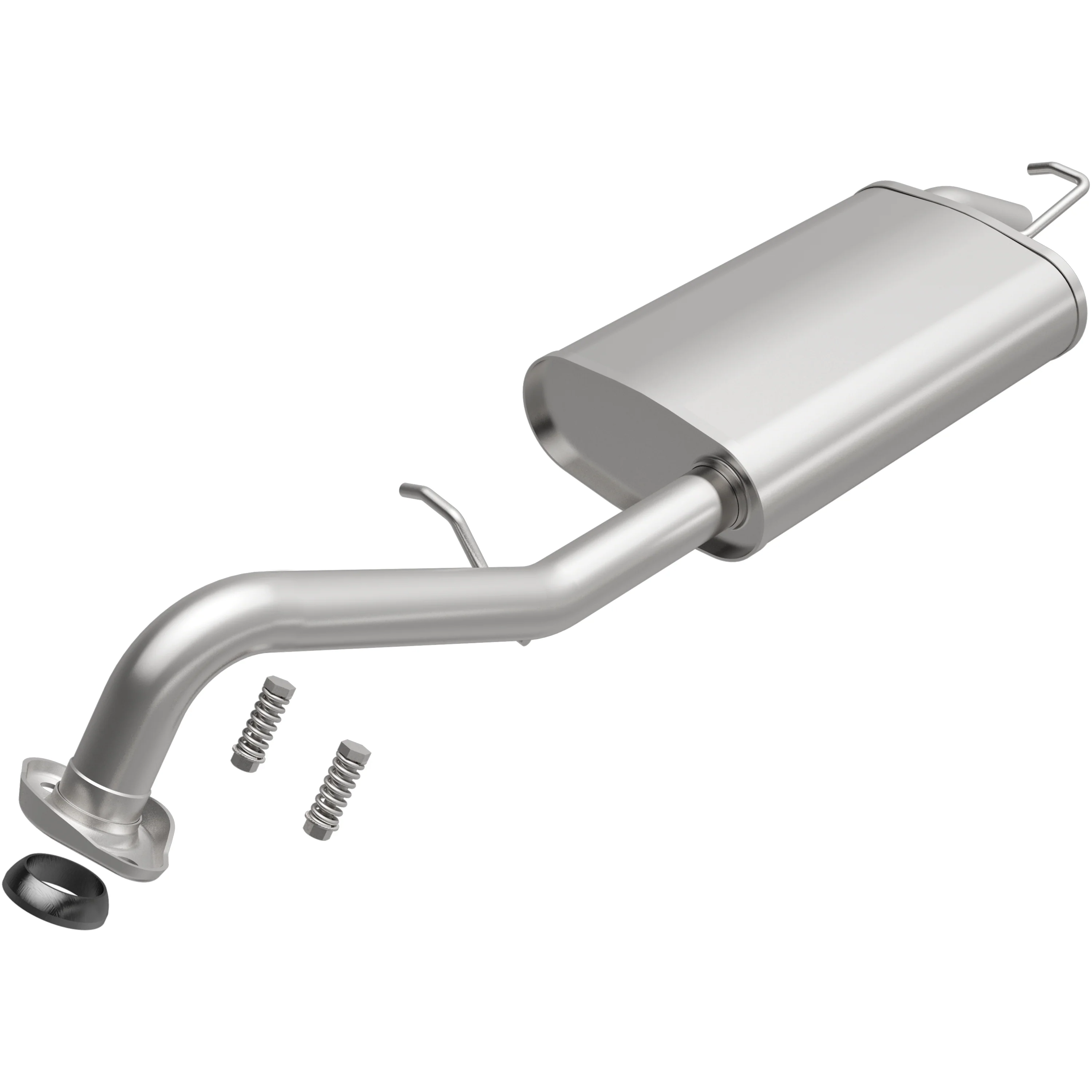 BRExhaust Stainless Steel 2003-2013 Toyota Corolla 1.8L Direct-Fit Exhaust System Kit 116-0626 - Image 4
