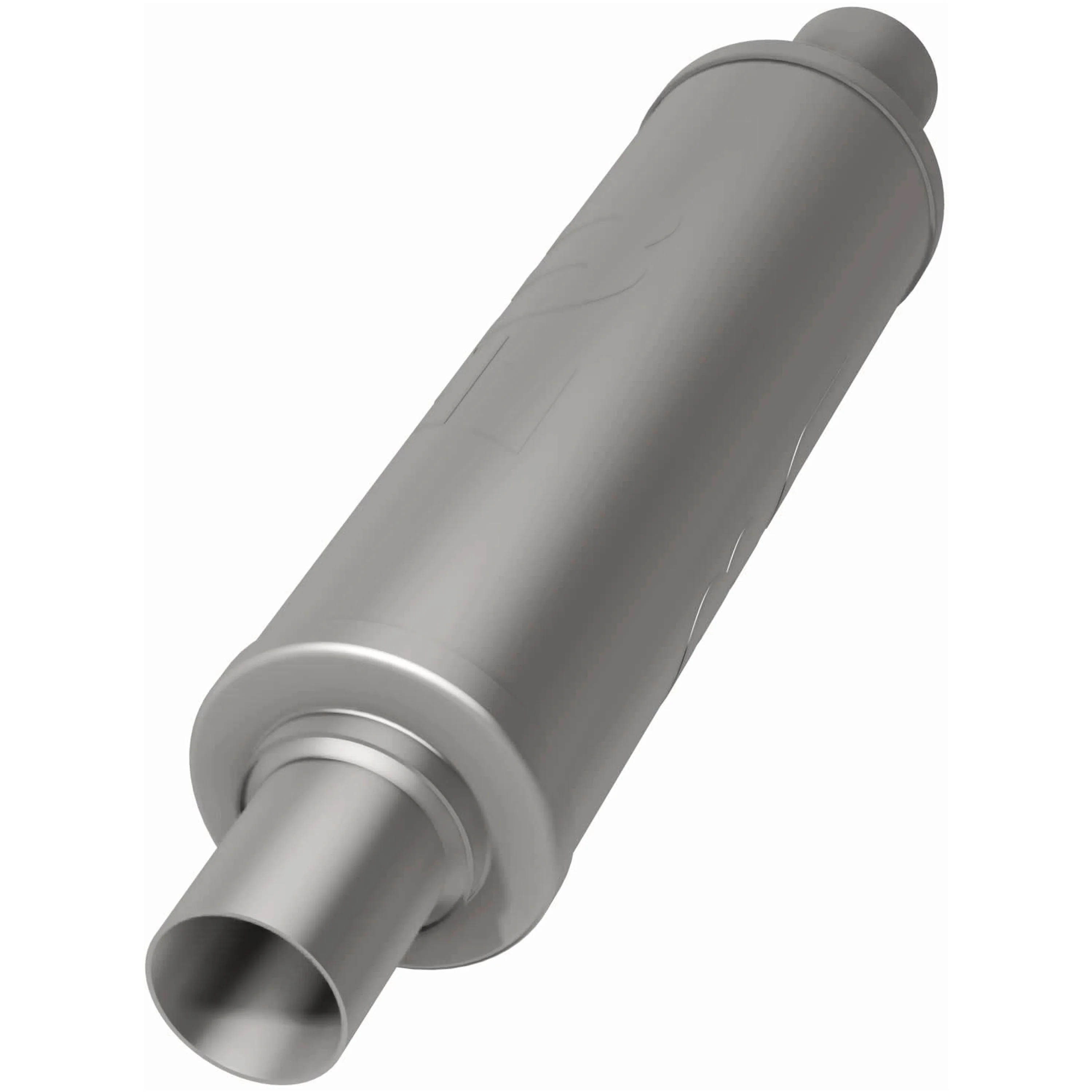 MagnaFlow 7 X 7in. Round Straight-Through Performance Exhaust Muffler 12776 - Image 3
