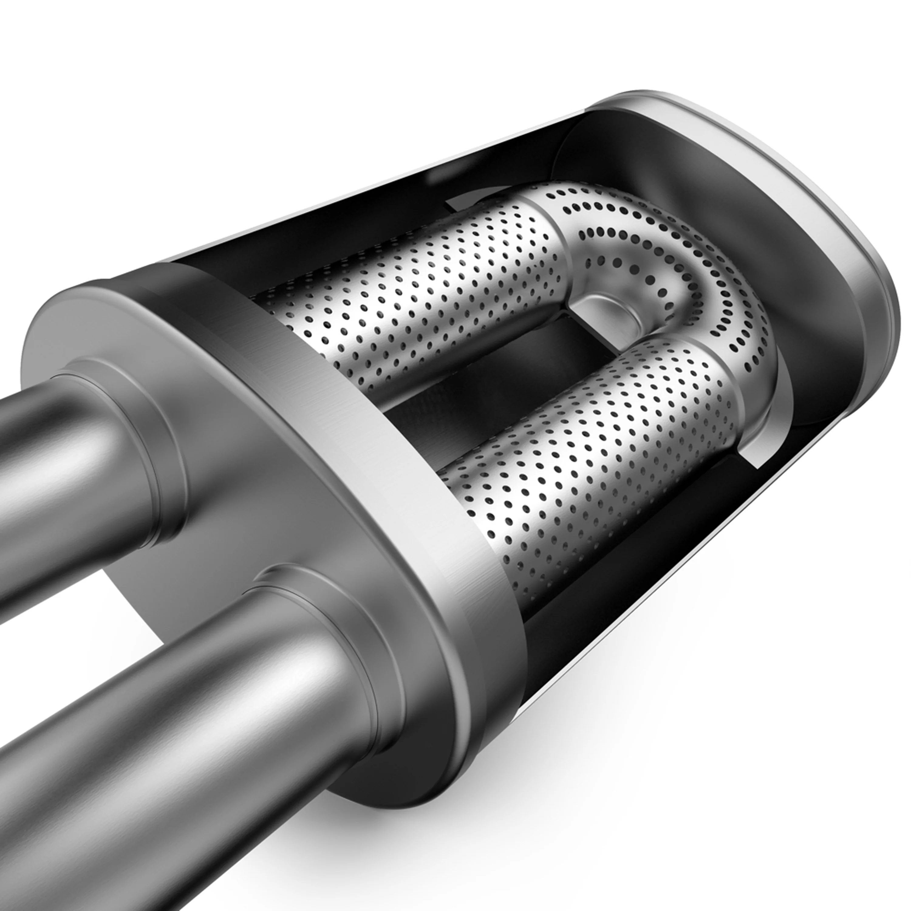 MagnaFlow 5 X 8in. Oval Straight-Through Performance Exhaust Muffler 14210 - Image 2