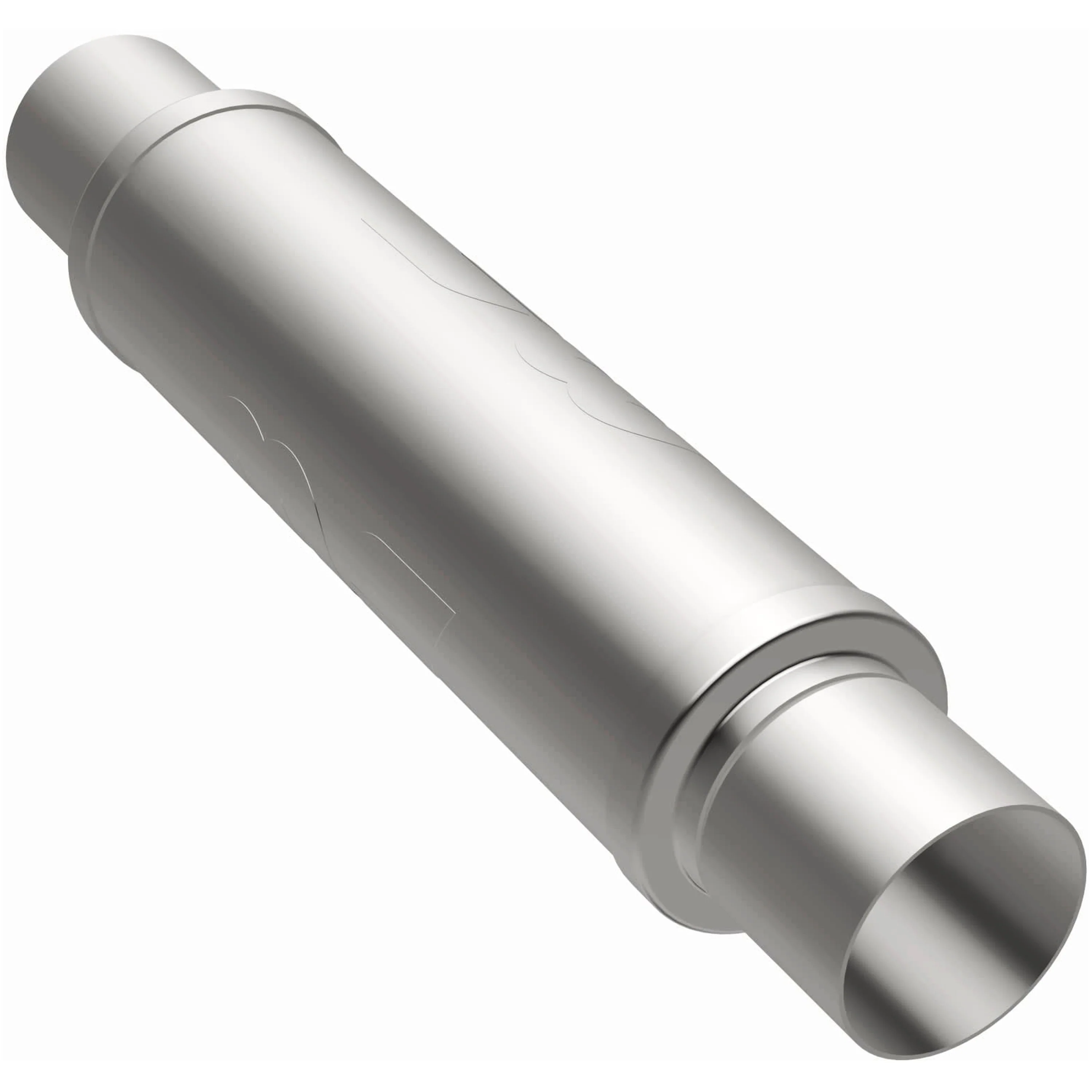 MagnaFlow 4in. Round Straight-Through Performance Exhaust Muffler 14419 - Image 2