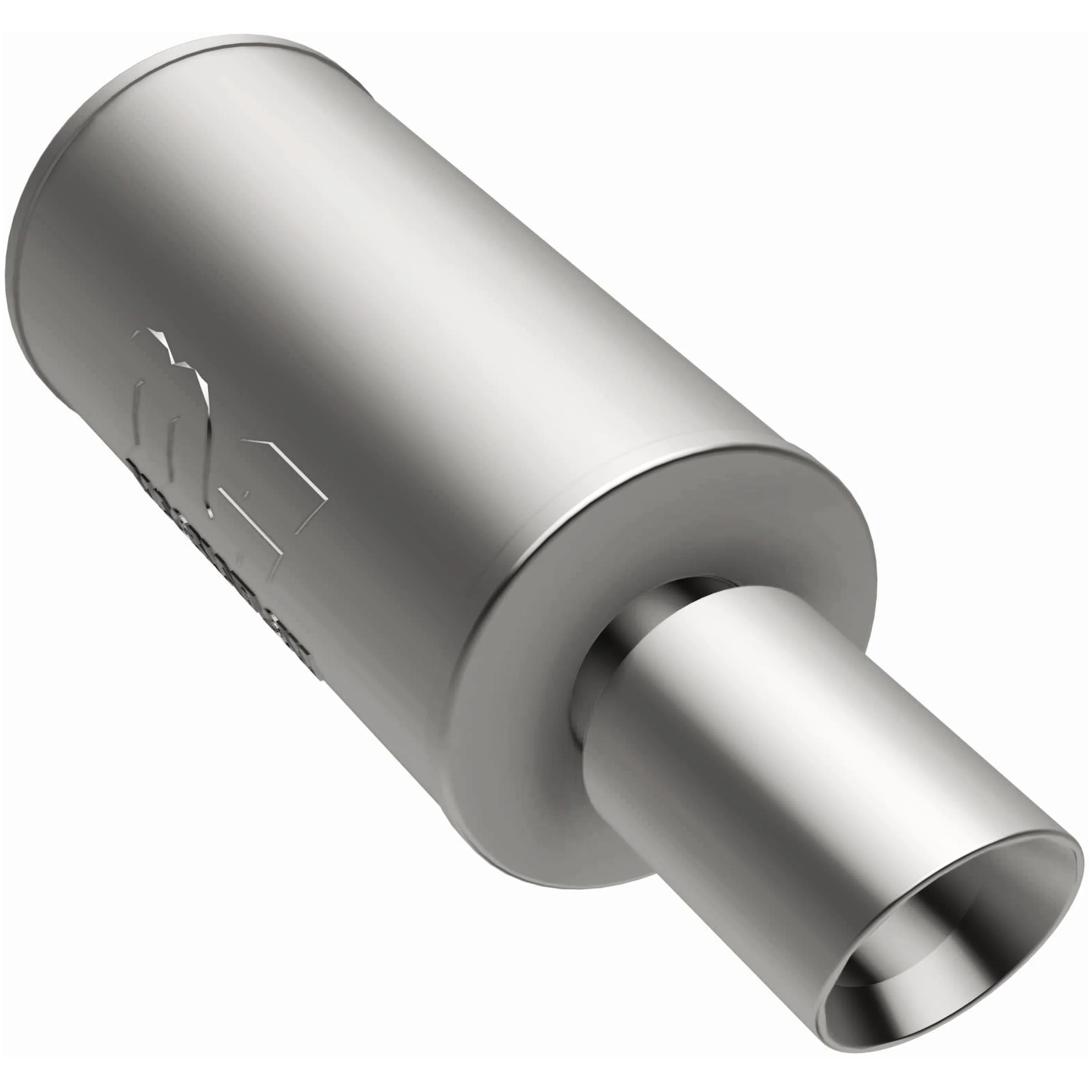 MagnaFlow Street 7in. Round Straight-Through Performance Exhaust Muffler 14826 - Image 2