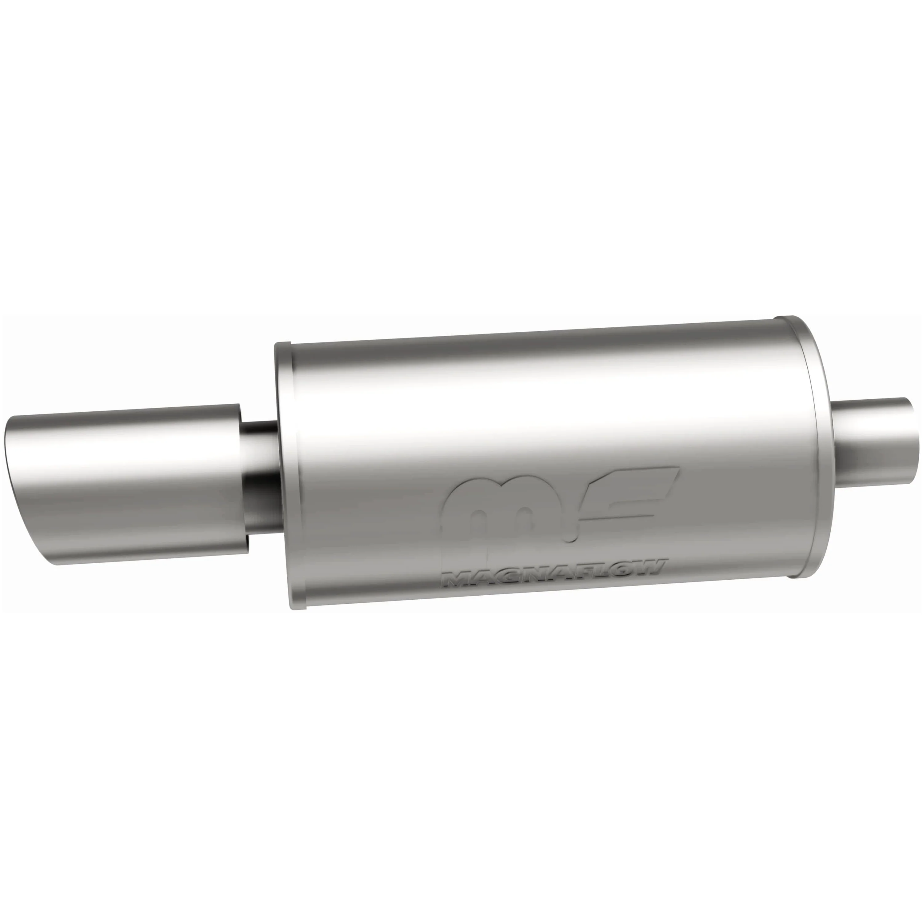 MagnaFlow Street 7in. Round Straight-Through Performance Exhaust Muffler 14826 - Image 4