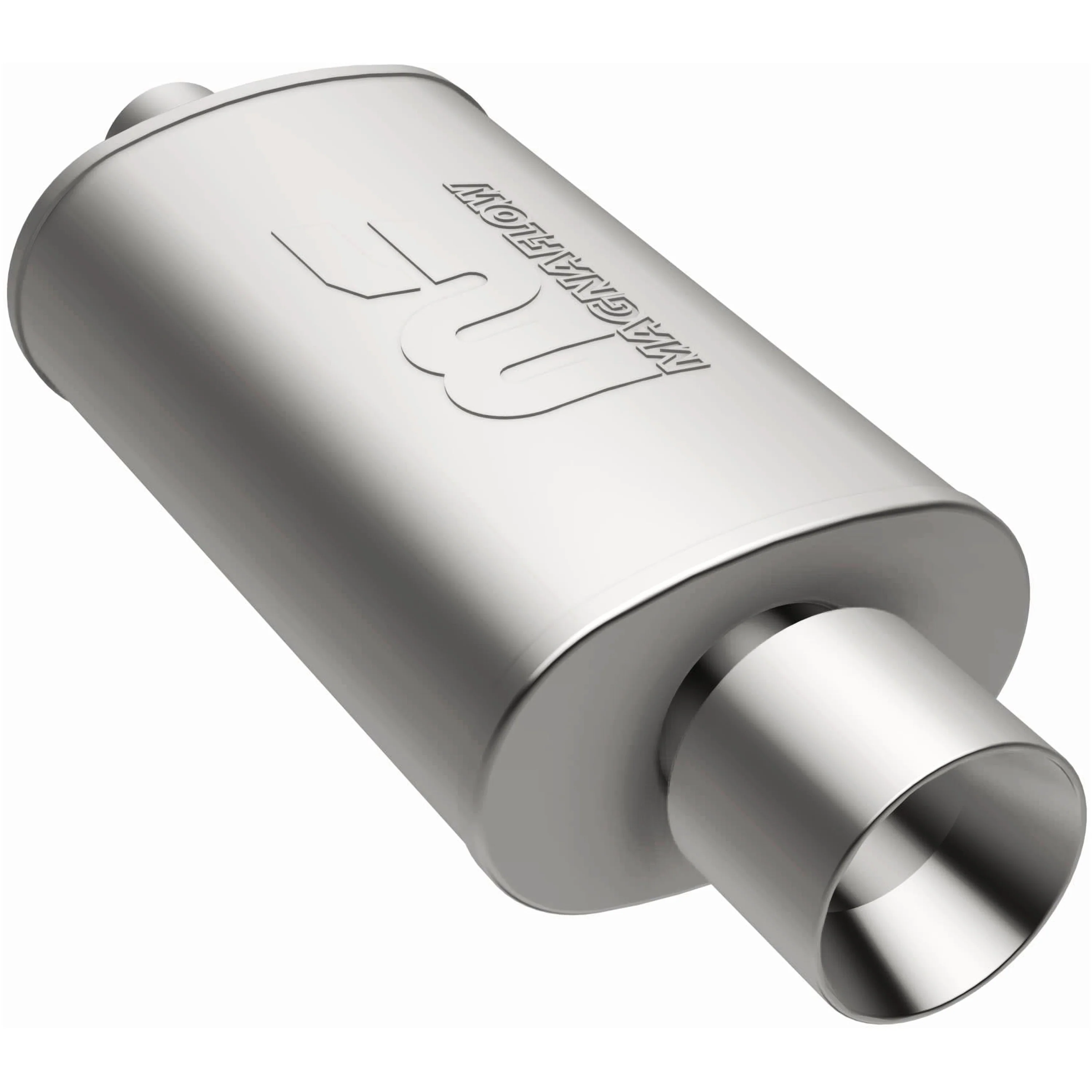 MagnaFlow Street 5 X 8in. Oval Straight-Through Performance Exhaust Muffler 14832 - Image 2
