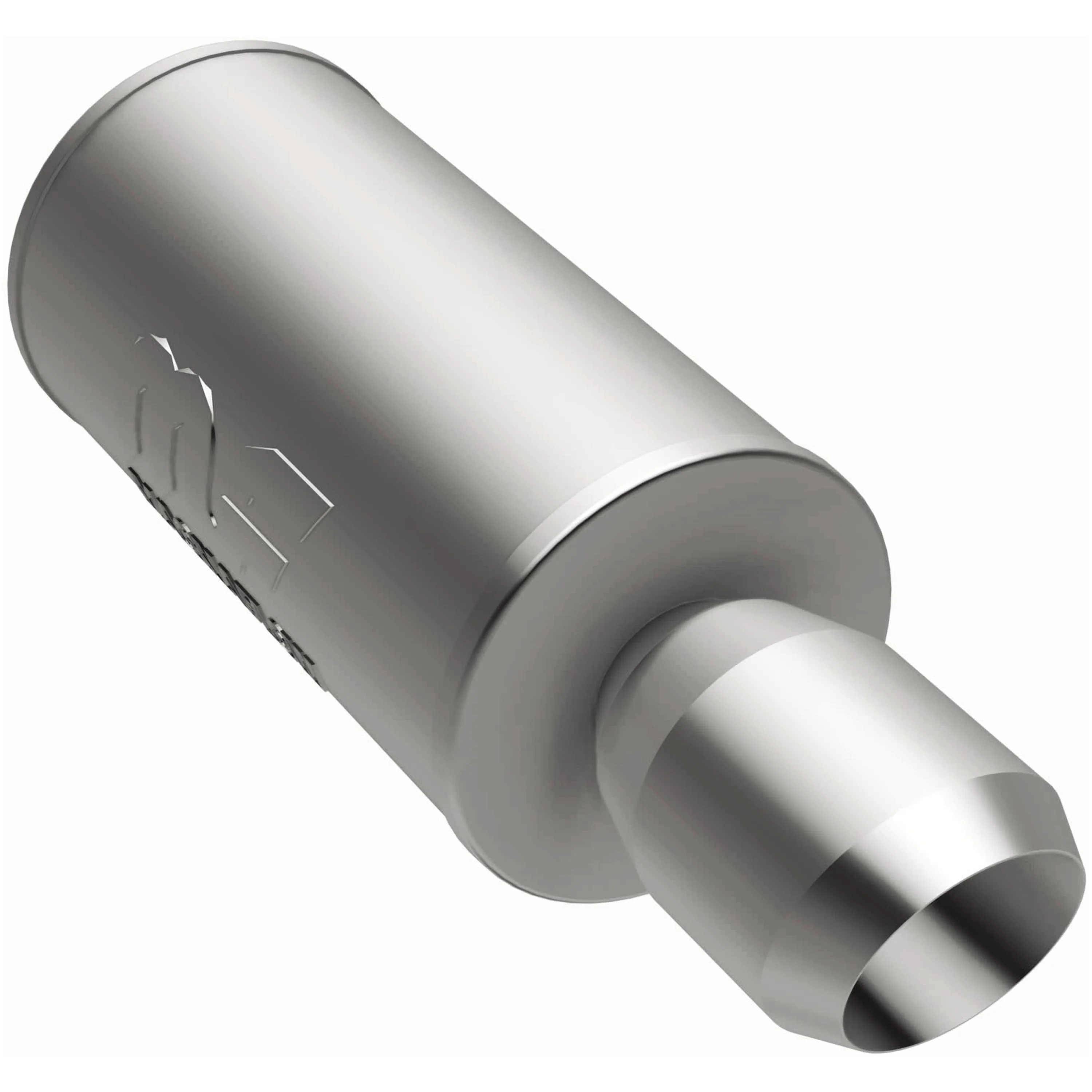 MagnaFlow Street 7in. Round Straight-Through Performance Exhaust Muffler 14836 - Image 2