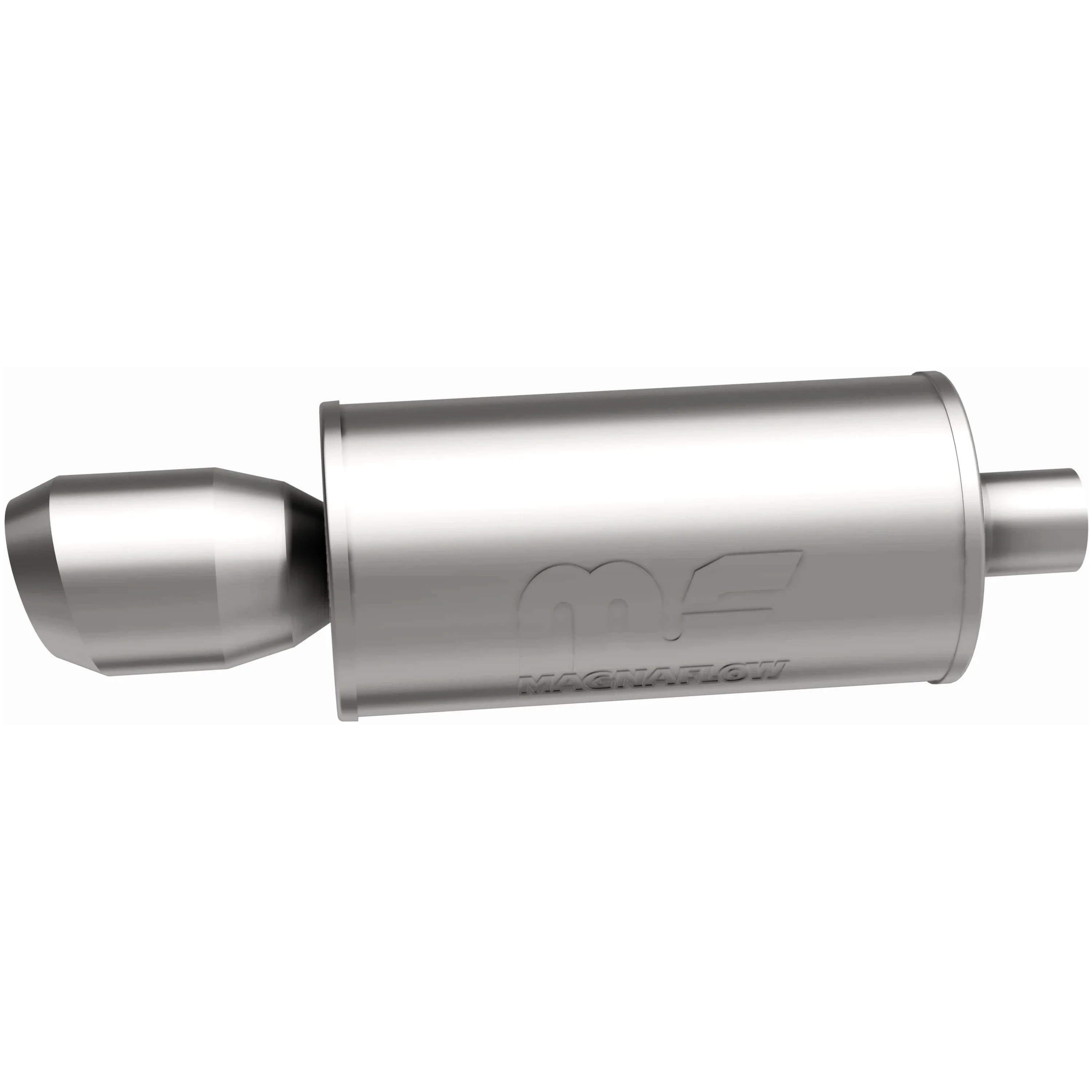 MagnaFlow Street 7in. Round Straight-Through Performance Exhaust Muffler 14836 - Image 4