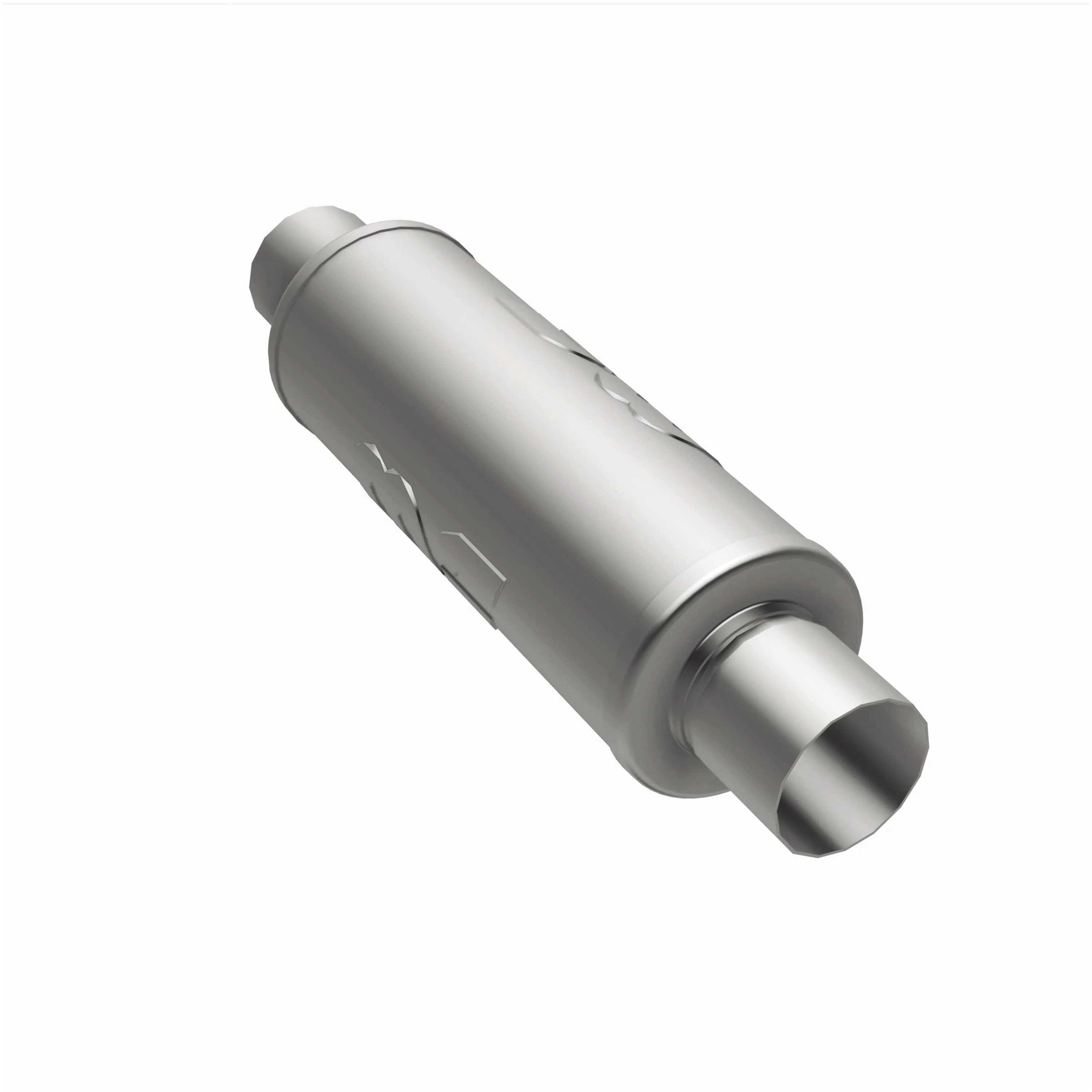 MagnaFlow 5in. Round Straight-Through Performance Exhaust Muffler 14867 - Image 2