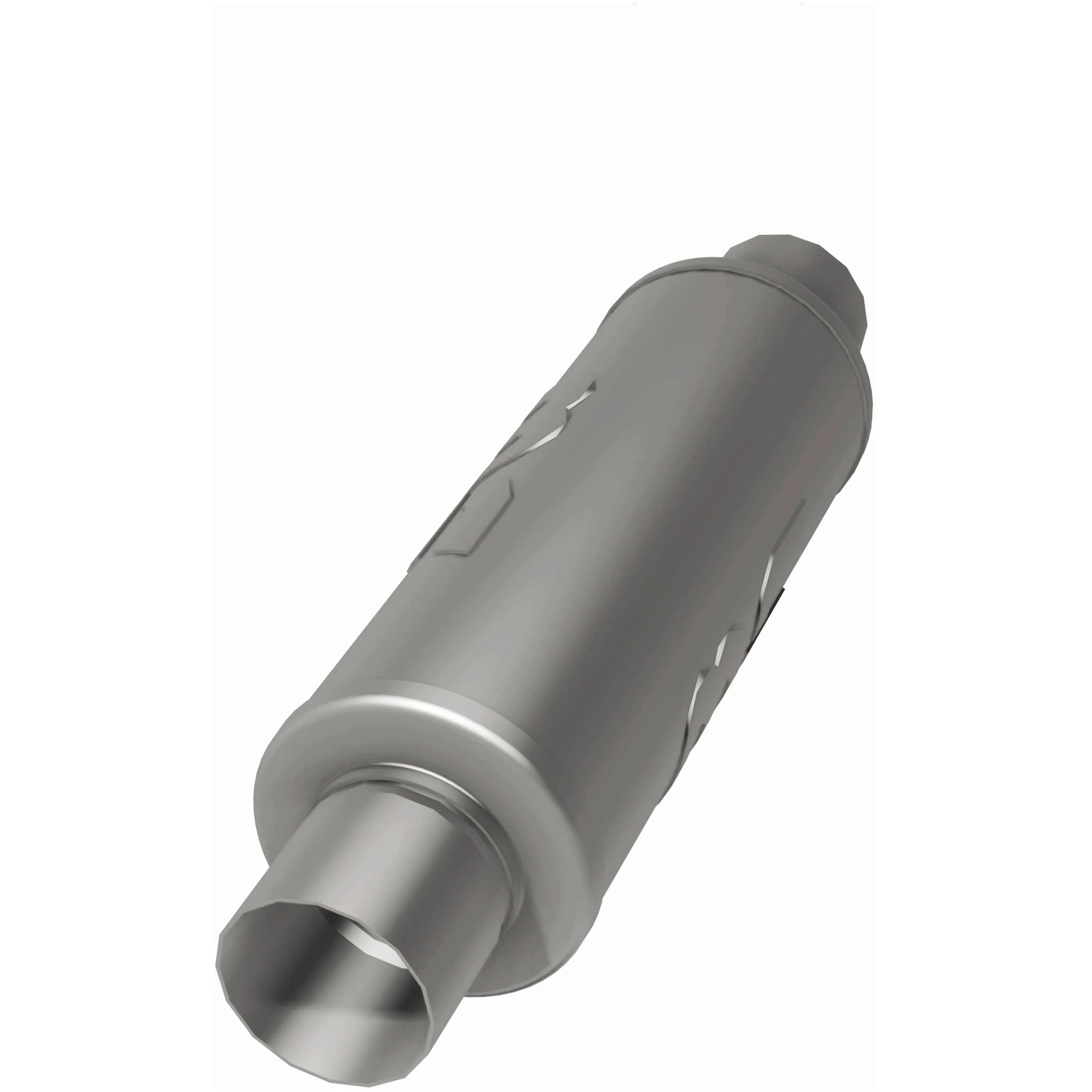 MagnaFlow 5in. Round Straight-Through Performance Exhaust Muffler 14867 - Image 3