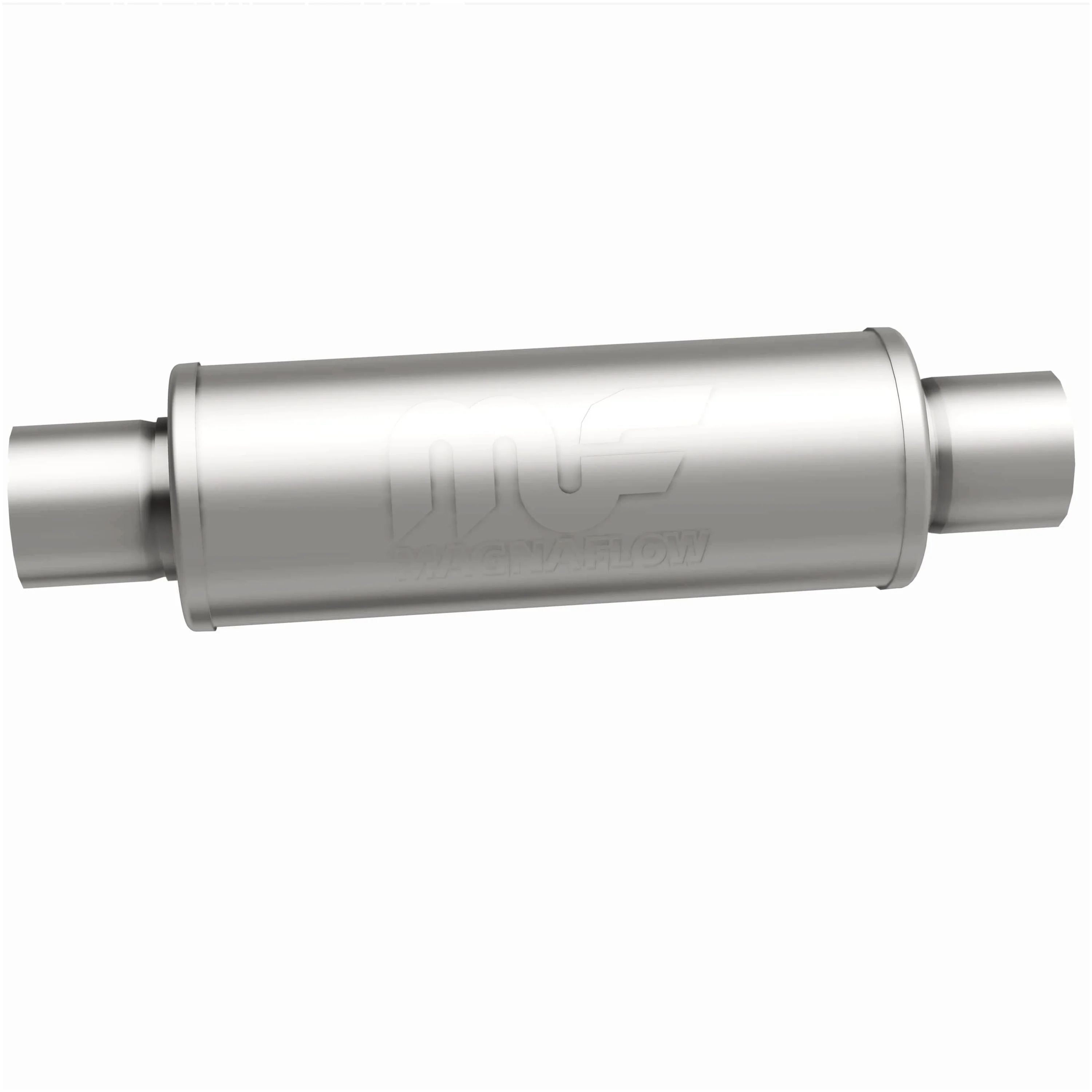 MagnaFlow 5in. Round Straight-Through Performance Exhaust Muffler 14867 - Image 4