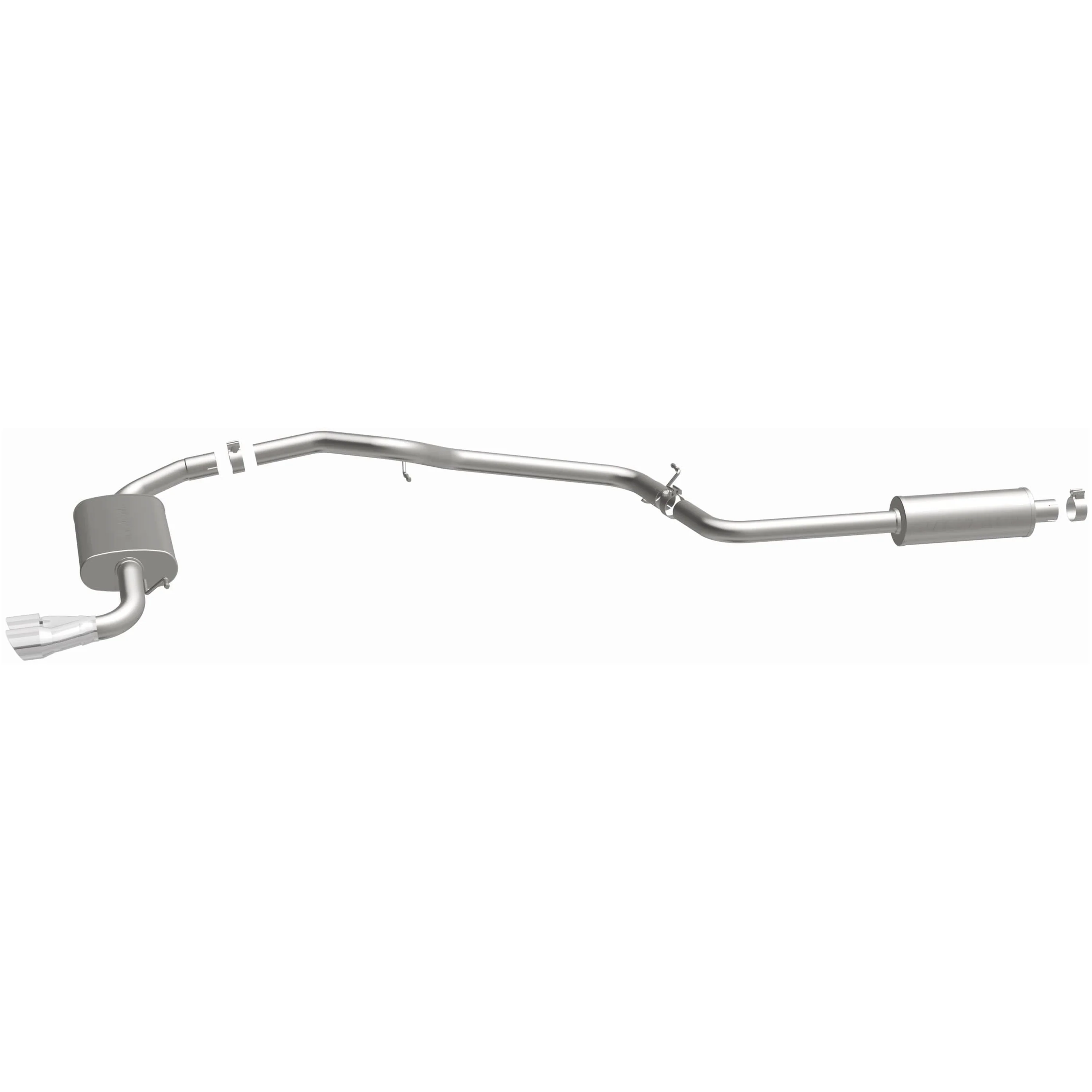 MagnaFlow 2012-2018 Ford Focus 2.0L Street Series Cat-Back Performance Exhaust System 15072 - Image 4