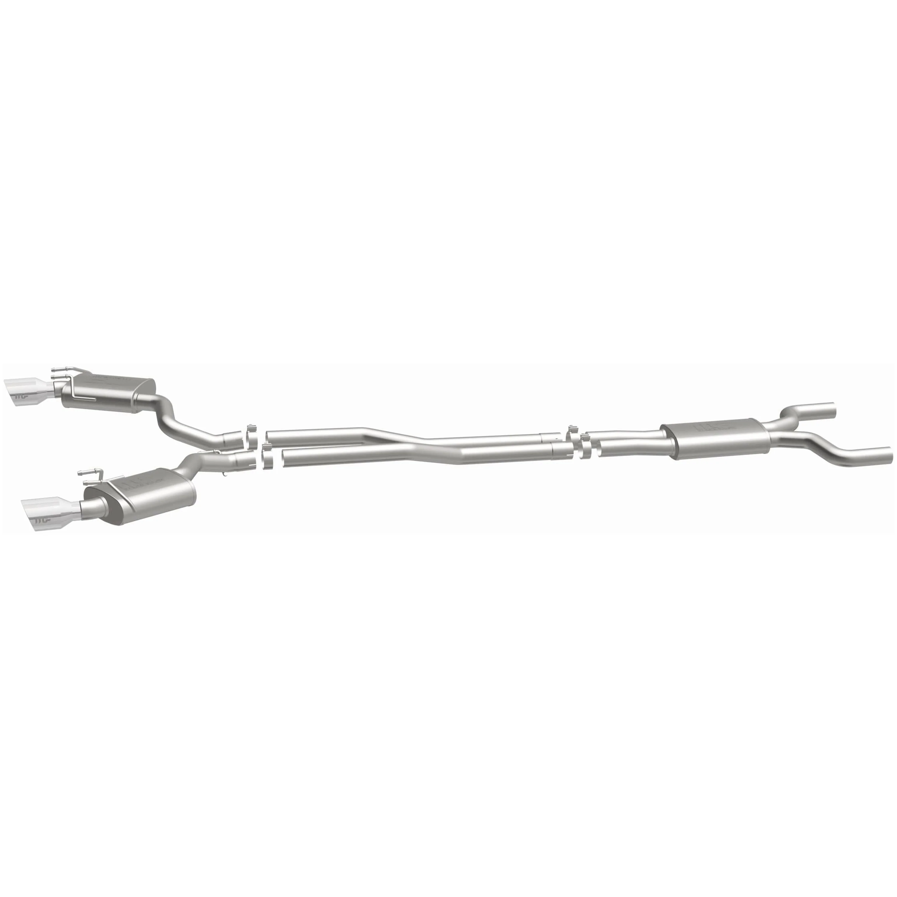 MagnaFlow 2010-2013 Chevrolet Camaro SS 6.2L Street Series Cat-Back Performance Exhaust System 15089 - Image 4