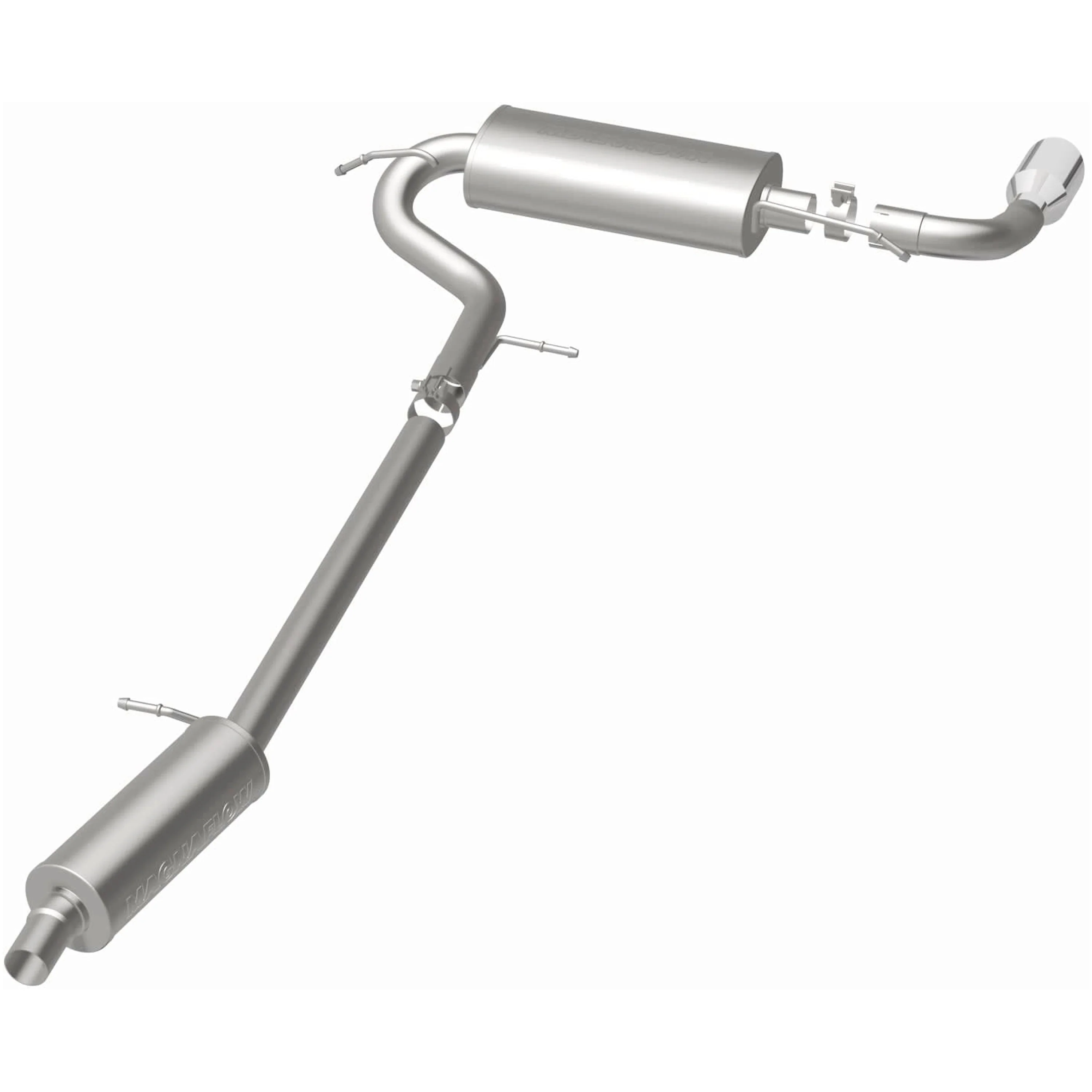 MagnaFlow 2010-2017 Chevrolet Equinox 2.4L | 2010-2015 GMC Terrain 2.4L Street Series Cat-Back Performance Exhaust System 15110 - Image 3