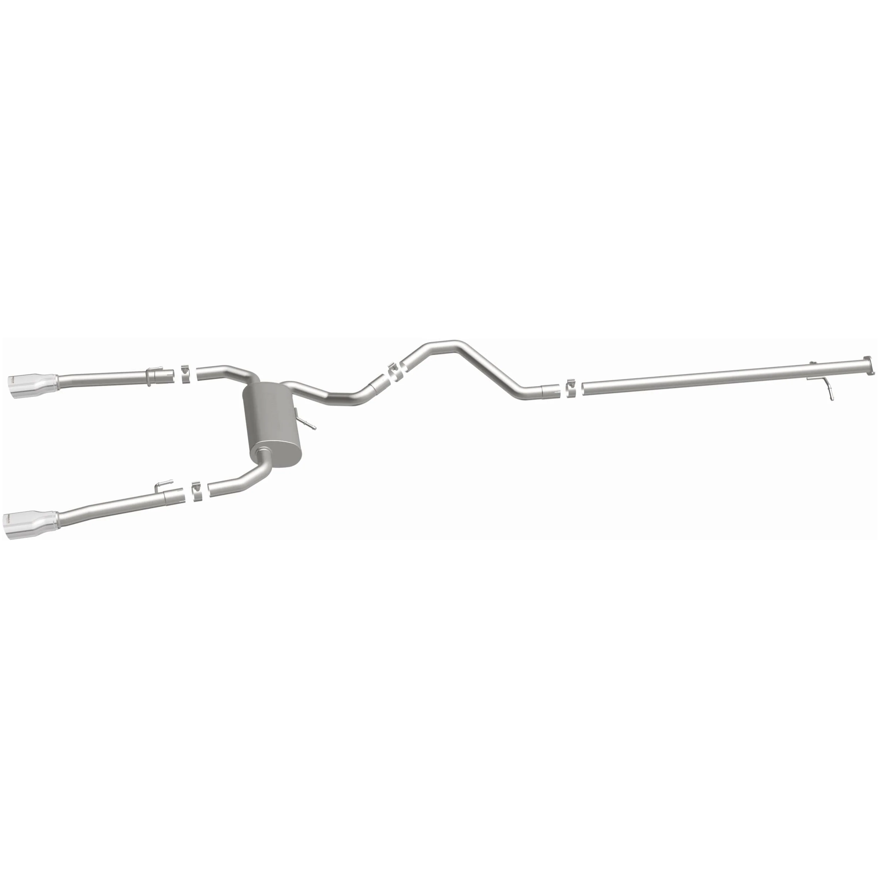 MagnaFlow 2013-2016 Dodge Dart 2.4L | 2013-2016 Dodge Dart 1.4L Street Series Cat-Back Performance Exhaust System 15181 - Image 4