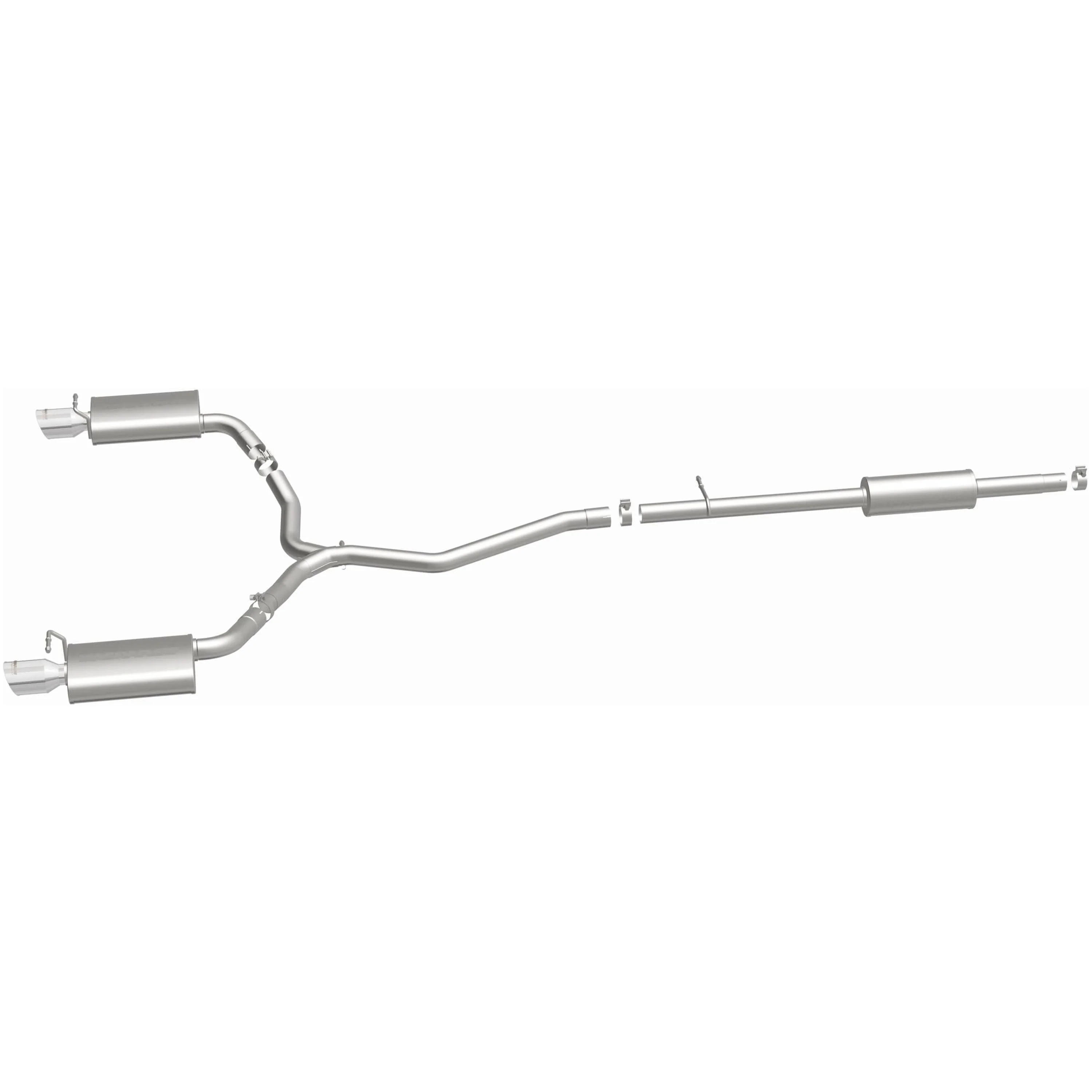 MagnaFlow 2011-2015 Ford Explorer 3.5L Street Series Cat-Back Performance Exhaust System 15467 - Image 4