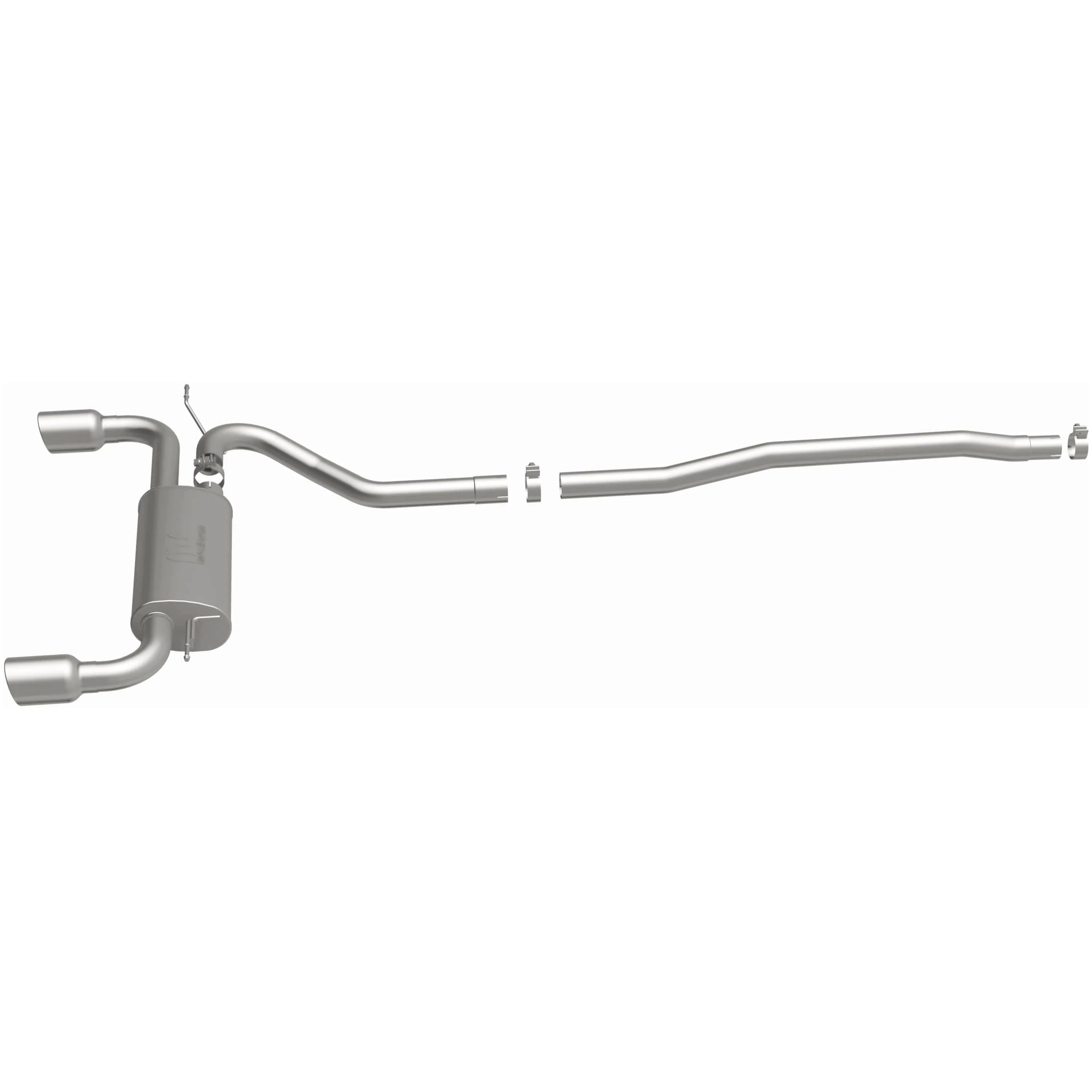 MagnaFlow 2011-2016 Mini Cooper Countryman 1.6L | 2013-2016 Mini Cooper Paceman 1.6L Touring Series Cat-Back Performance Exhaust System 15490 - Image 4