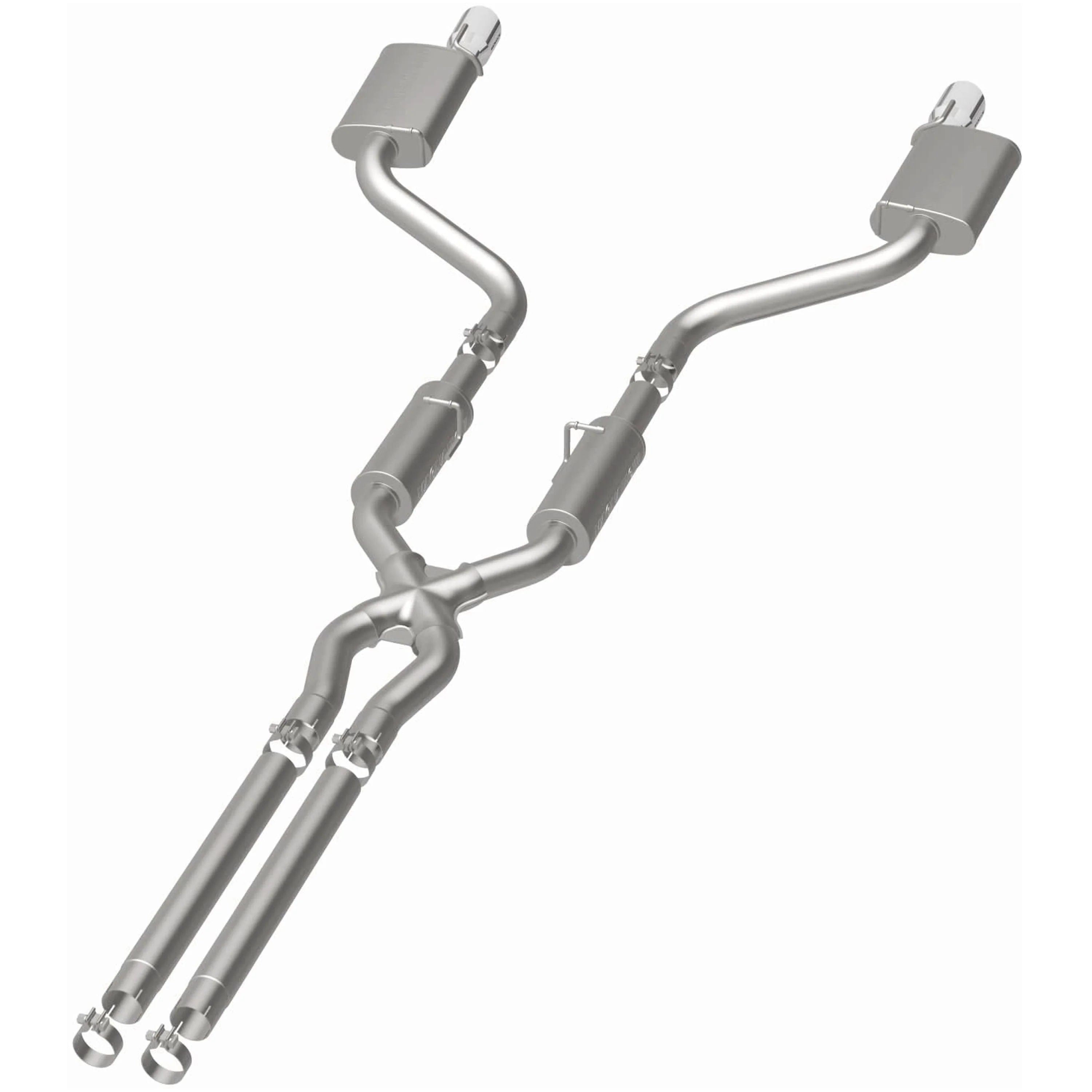 MagnaFlow 2012-2014 Dodge Charger 6.4L Street Series Cat-Back Performance Exhaust System 15494 - Image 3