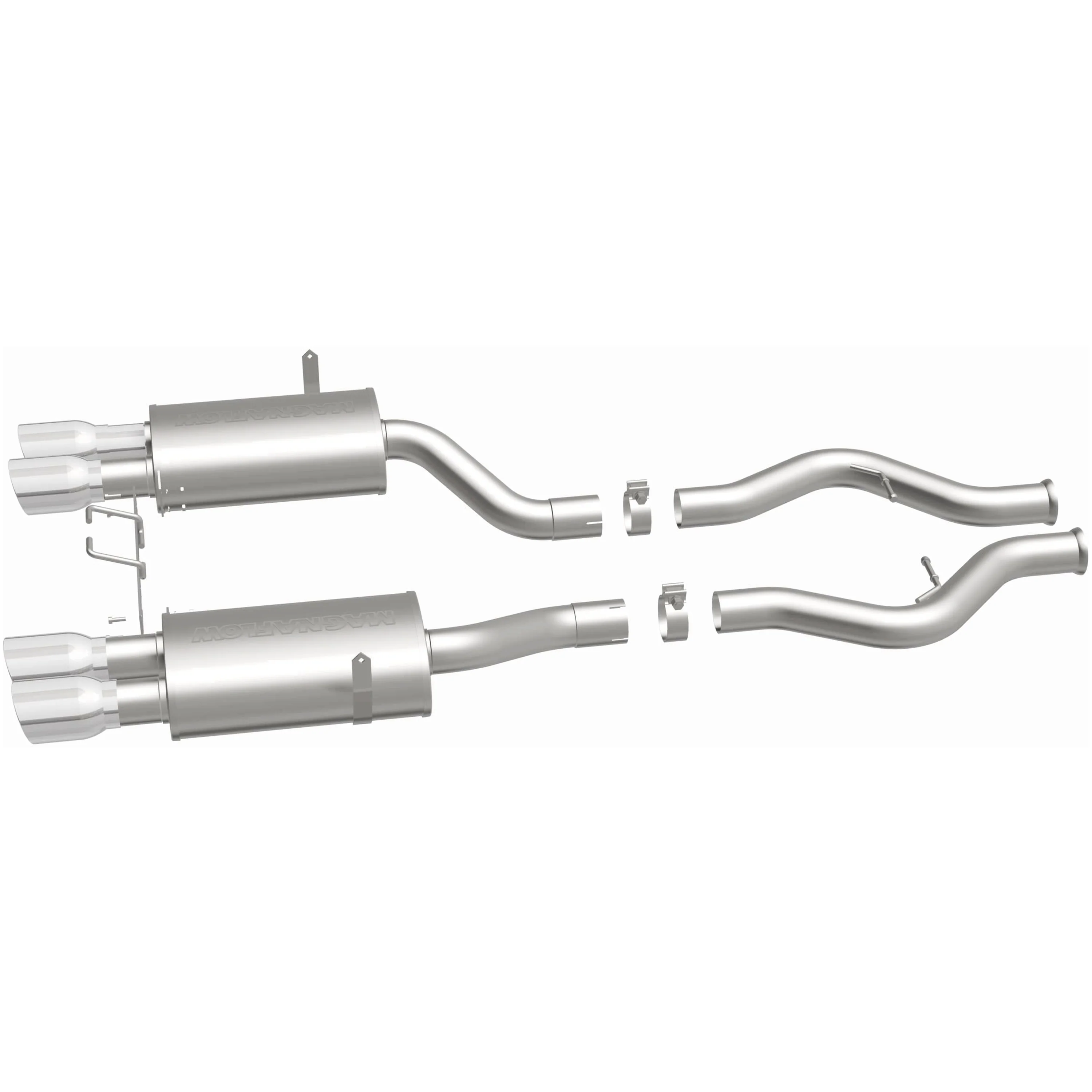 MagnaFlow 2008-2013 BMW M3 4.0L Touring Series Cat-Back Performance Exhaust System 15544 - Image 4