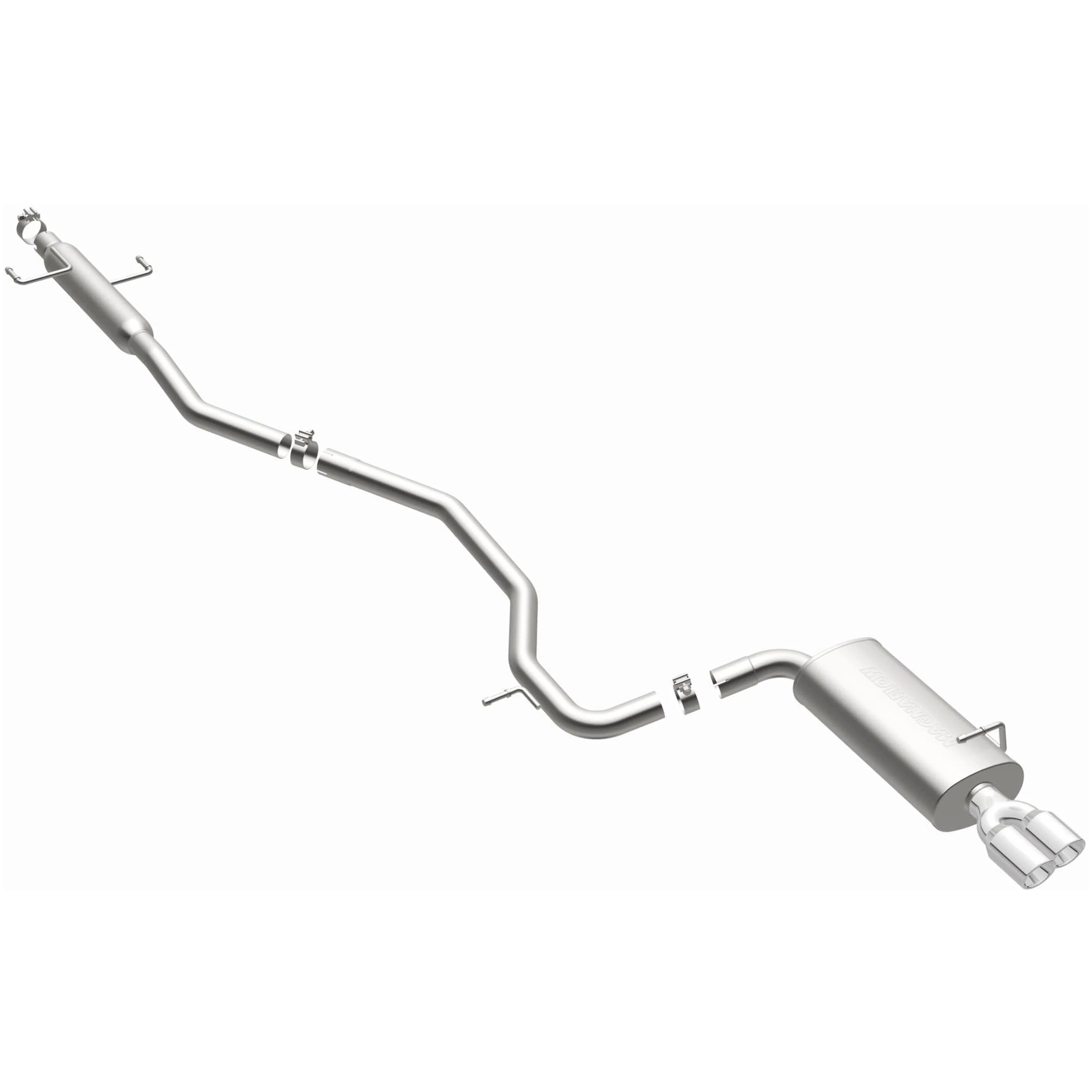 MagnaFlow 2010-2012 Ford Fusion 2.5L Street Series Cat-Back Performance Exhaust System 15551 - Image 2