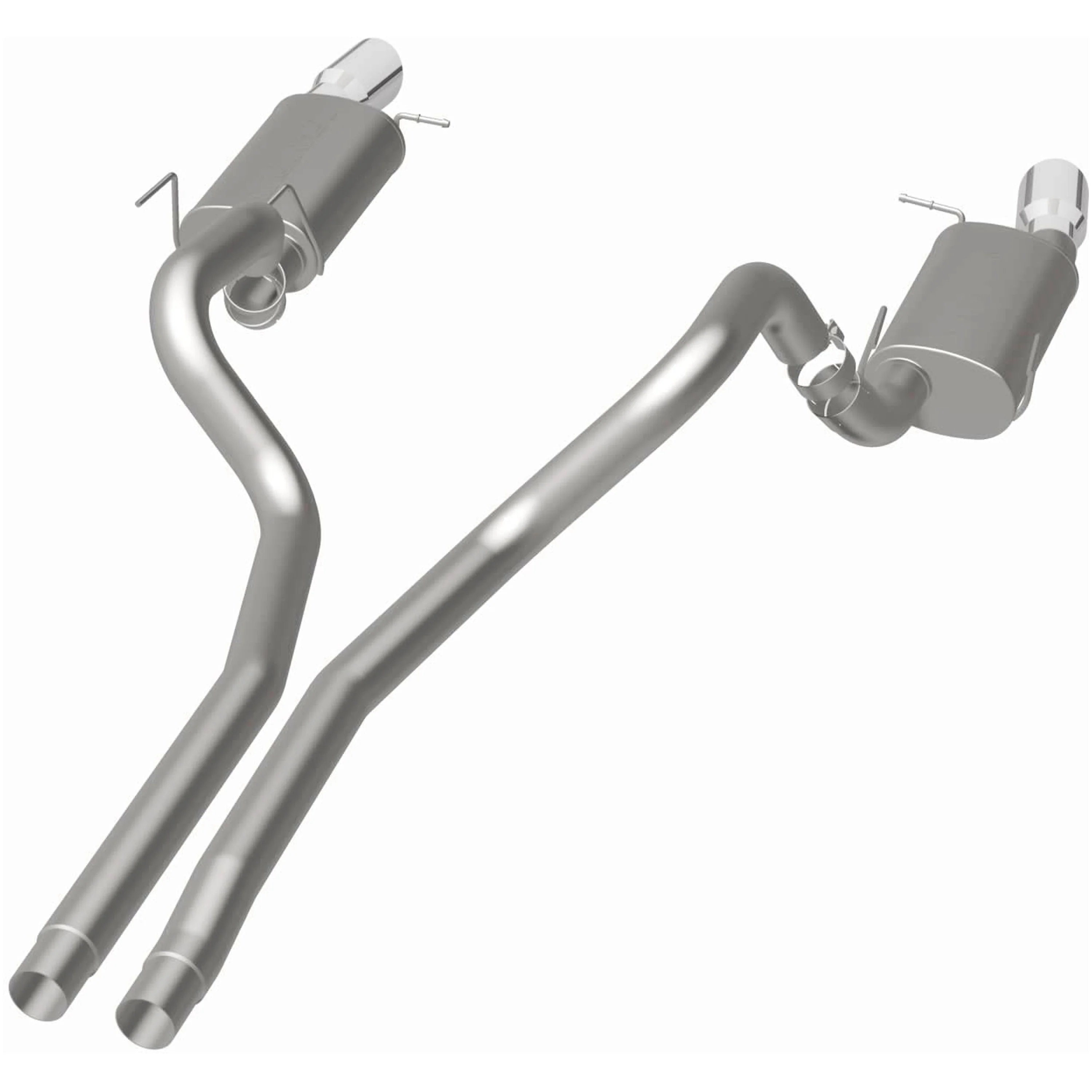 MagnaFlow 2011-2012 Ford Mustang 5.4L | 2011-2012 Ford Mustang 5.0L Street Series Cat-Back Performance Exhaust System 15589 - Image 3