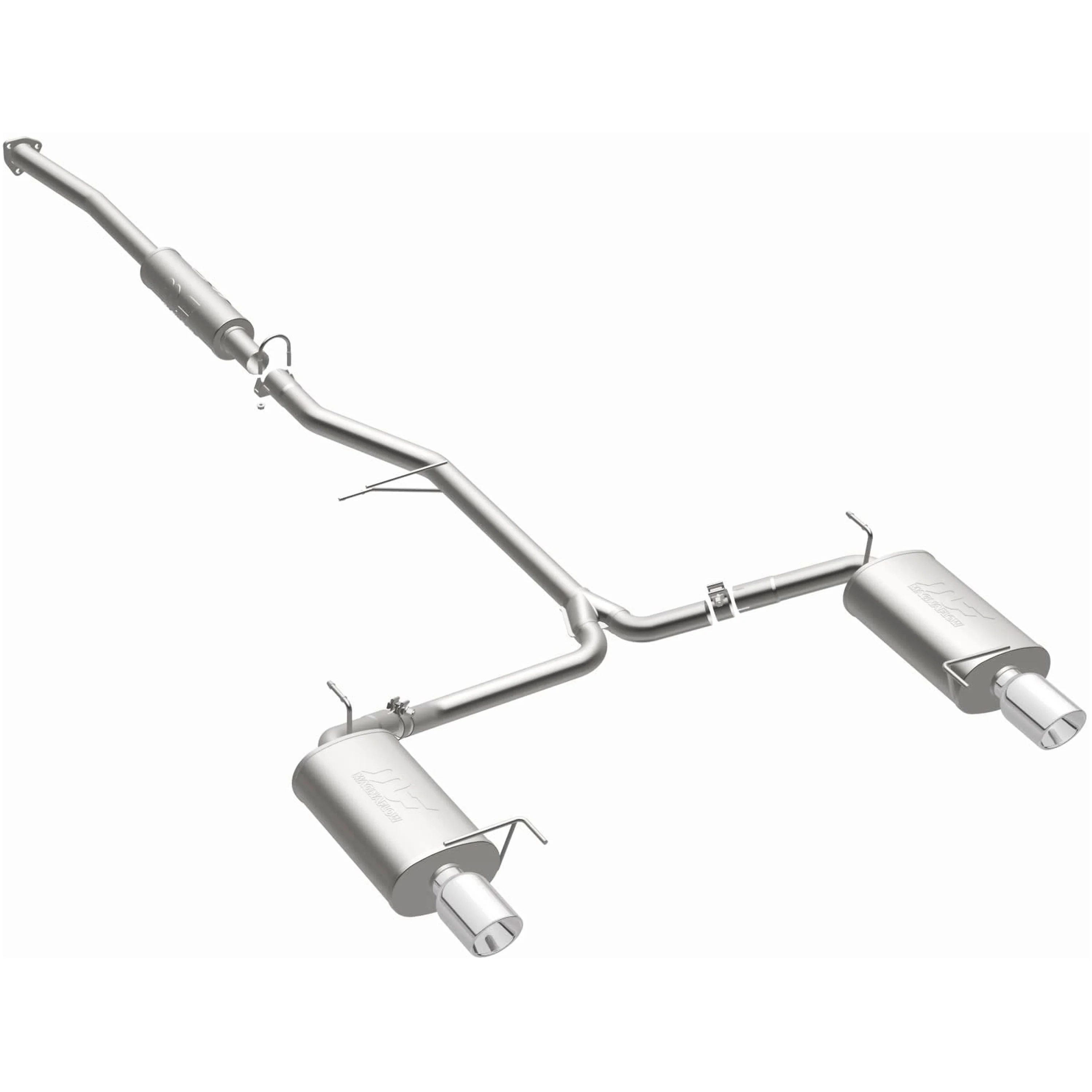 MagnaFlow 1998-2002 Honda Accord 3.0L Street Series Cat-Back Performance Exhaust System 15640 - Image 2