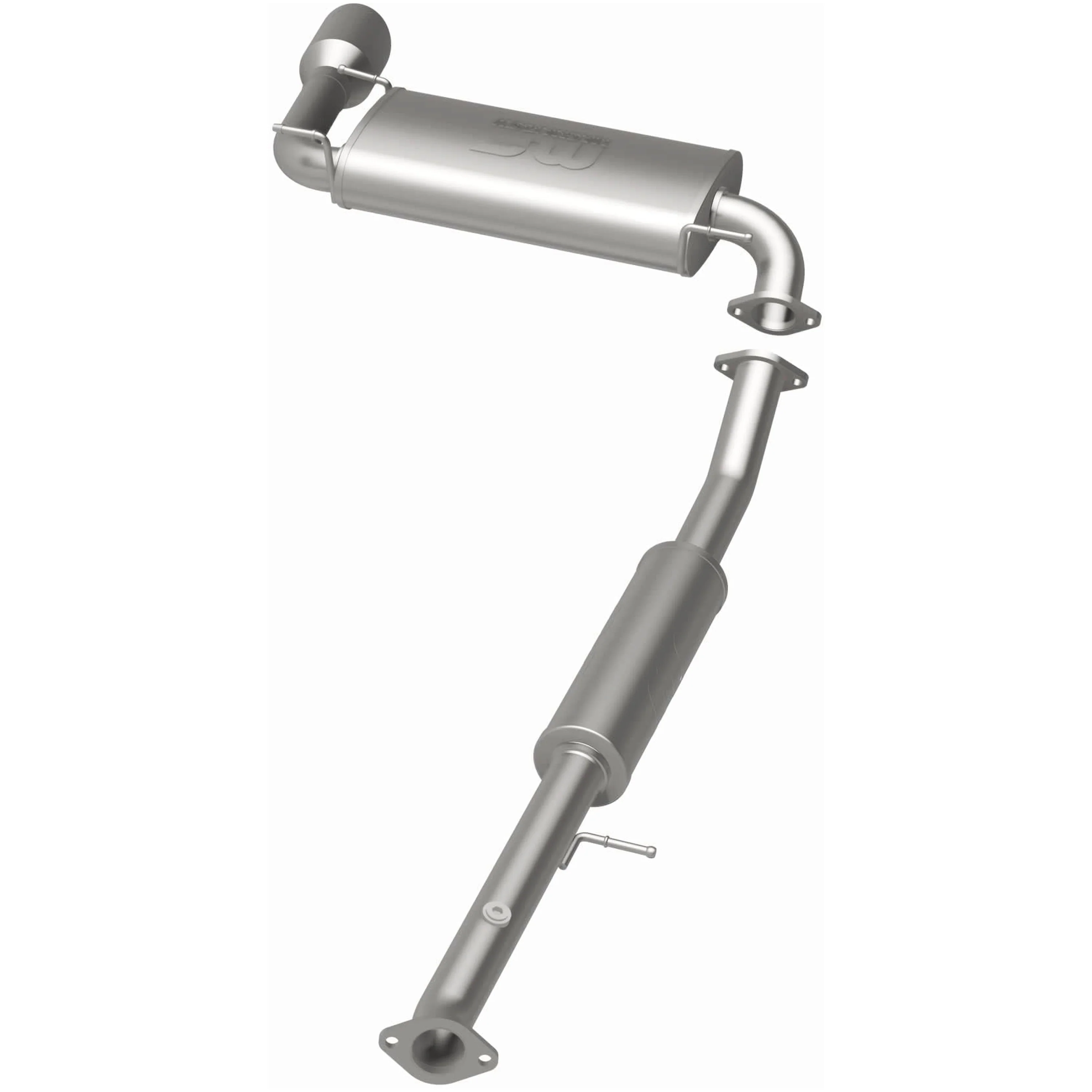 MagnaFlow 1990-1993 Mazda Miata 1.6L | 1994-1997 Mazda Miata 1.8L Street Series Cat-Back Performance Exhaust System 15715 - Image 3