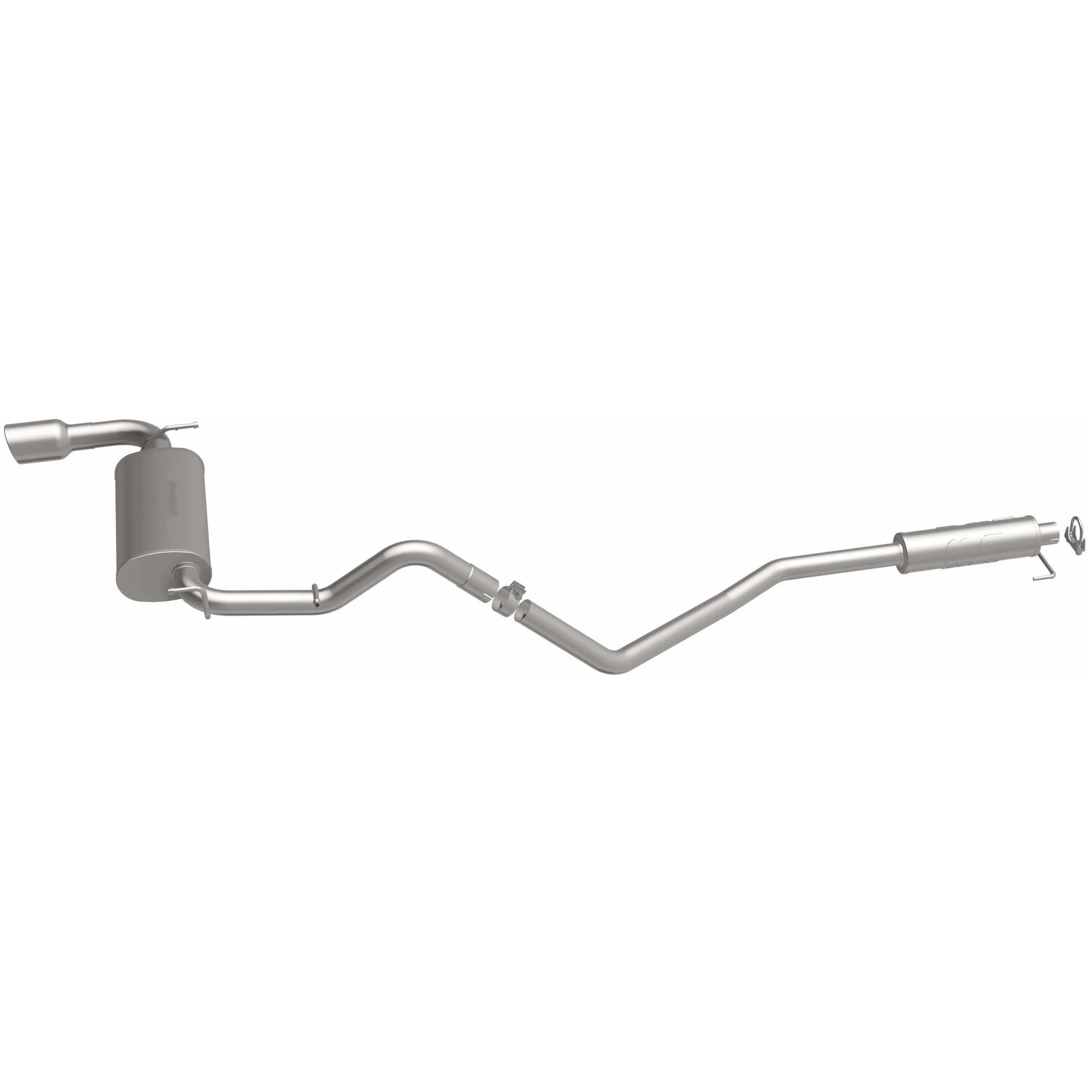 MagnaFlow 2003-2008 Pontiac Vibe 1.8L | 2003-2008 Toyota Matrix 1.8L Street Series Cat-Back Performance Exhaust System 15759 - Image 4
