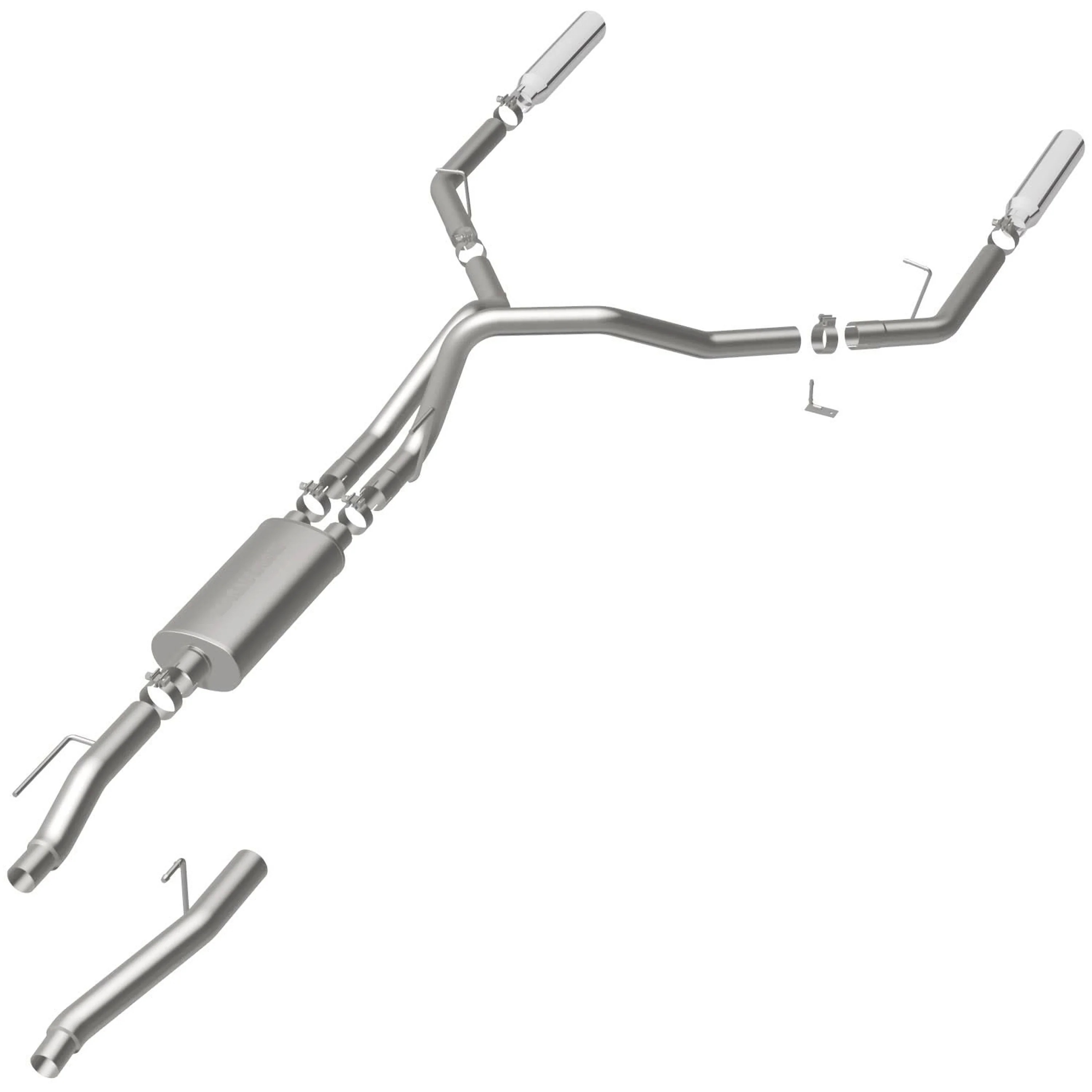 MagnaFlow Street Series Cat-Back Performance Exhaust System 16520 - Image 3
