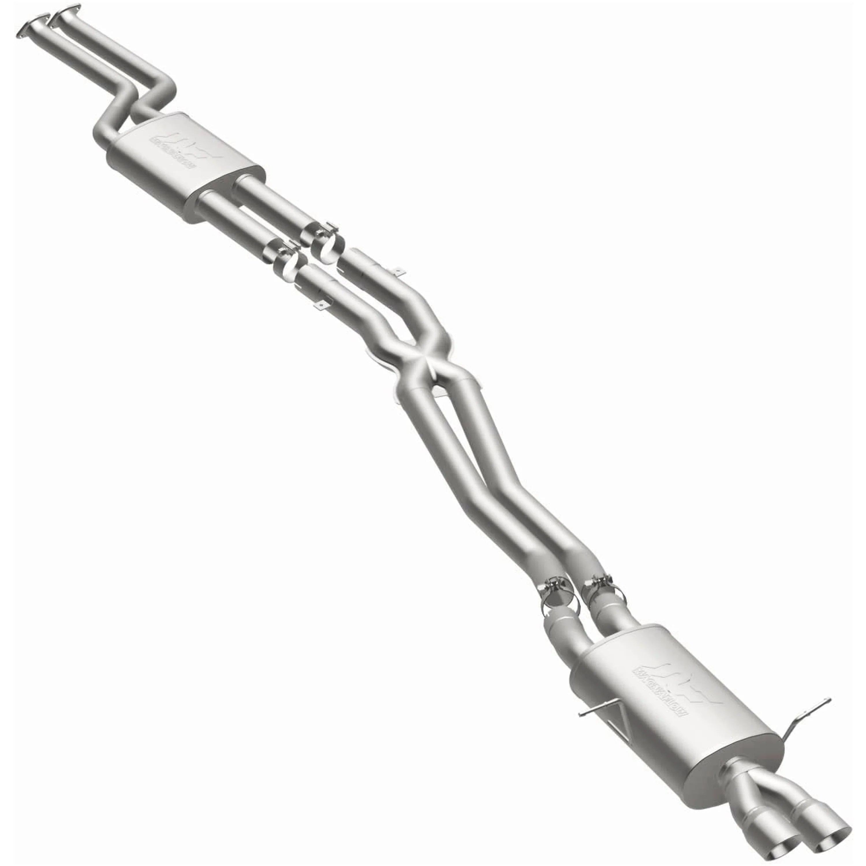 MagnaFlow 2001-2006 BMW 330Ci 3.0L | 2001-2005 BMW 330i 3.0L Touring Series Cat-Back Performance Exhaust System 16533 - Image 2