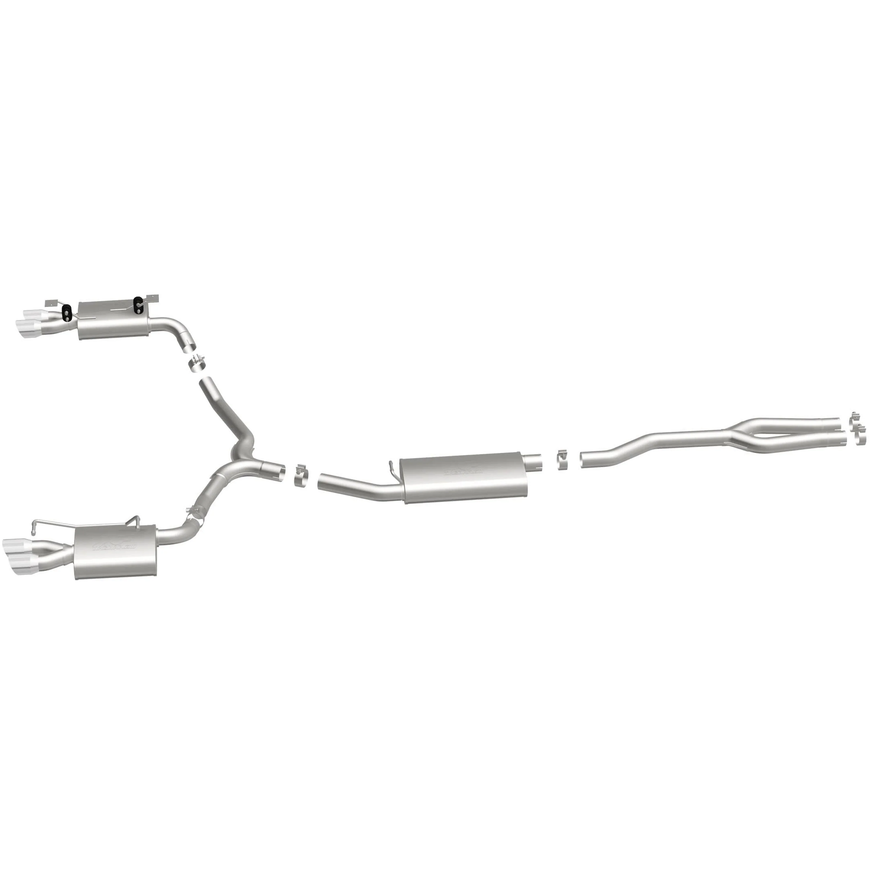 MagnaFlow Street Series Cat-Back Performance Exhaust System 16623 - Image 4