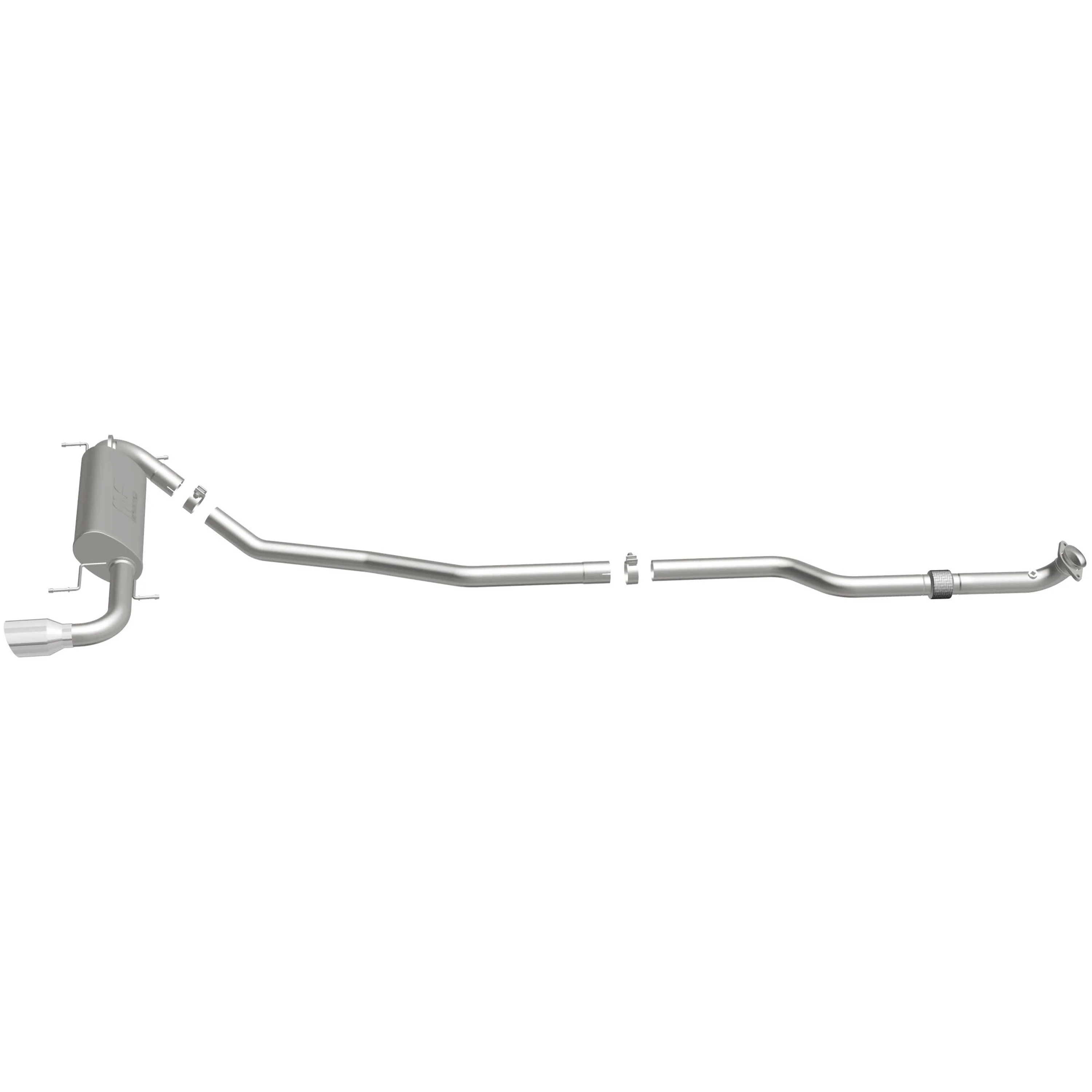 MagnaFlow 2006-2009 Pontiac Solstice 2.4L Street Series Cat-Back Performance Exhaust System 16646 - Image 4