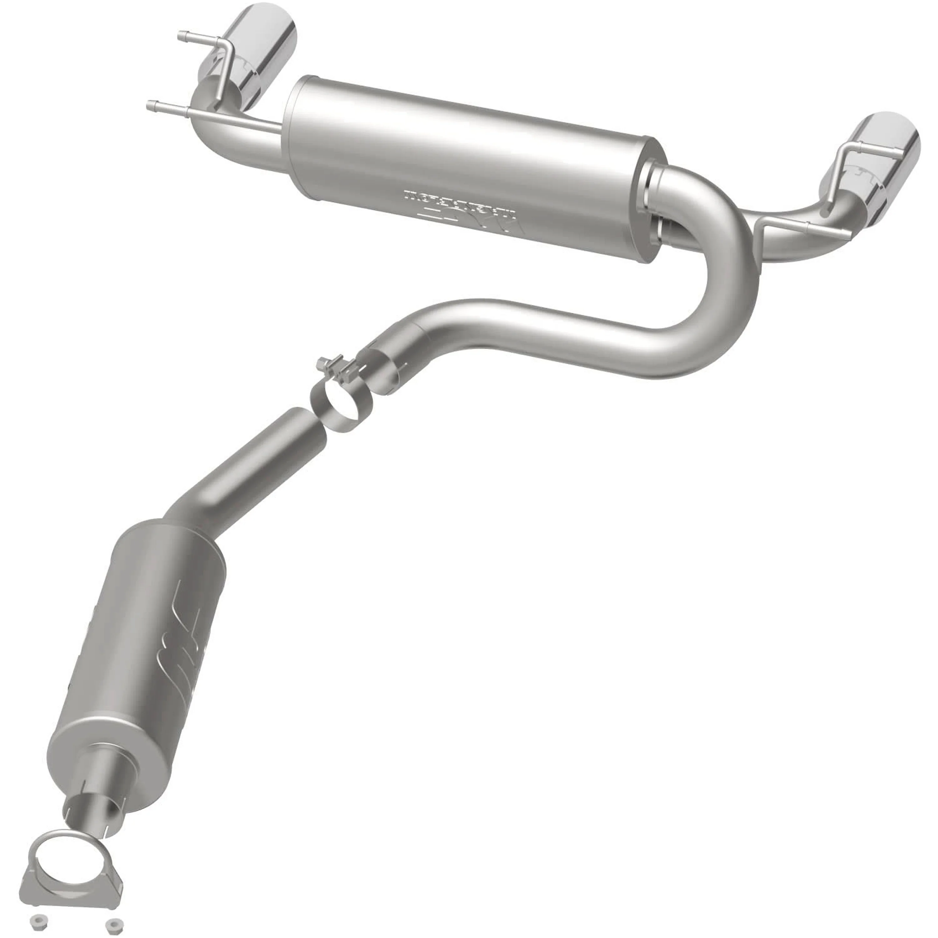 MagnaFlow 2006-2014 Mazda MX-5 Miata 2.0L Street Series Cat-Back Performance Exhaust System 16668 - Image 3