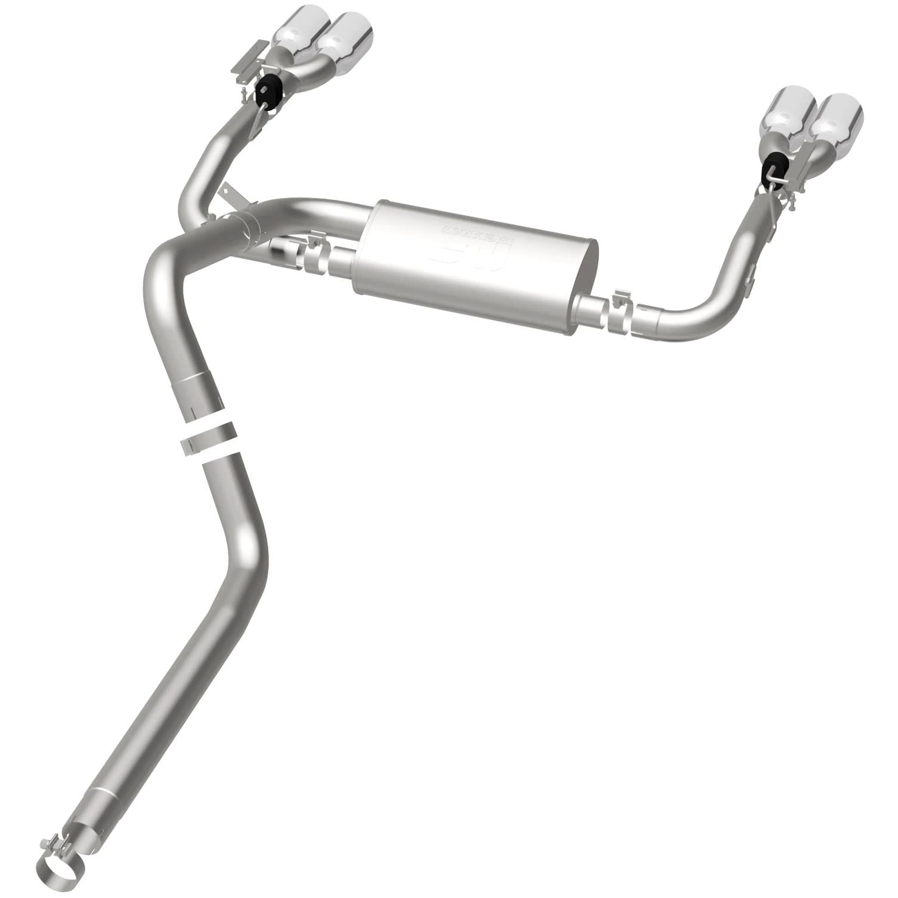 MagnaFlow 1998-2002 Chevrolet Camaro 5.7L | 1998-2002 Pontiac Firebird 5.7L Street Series Cat-Back Performance Exhaust System 16723 - Image 3