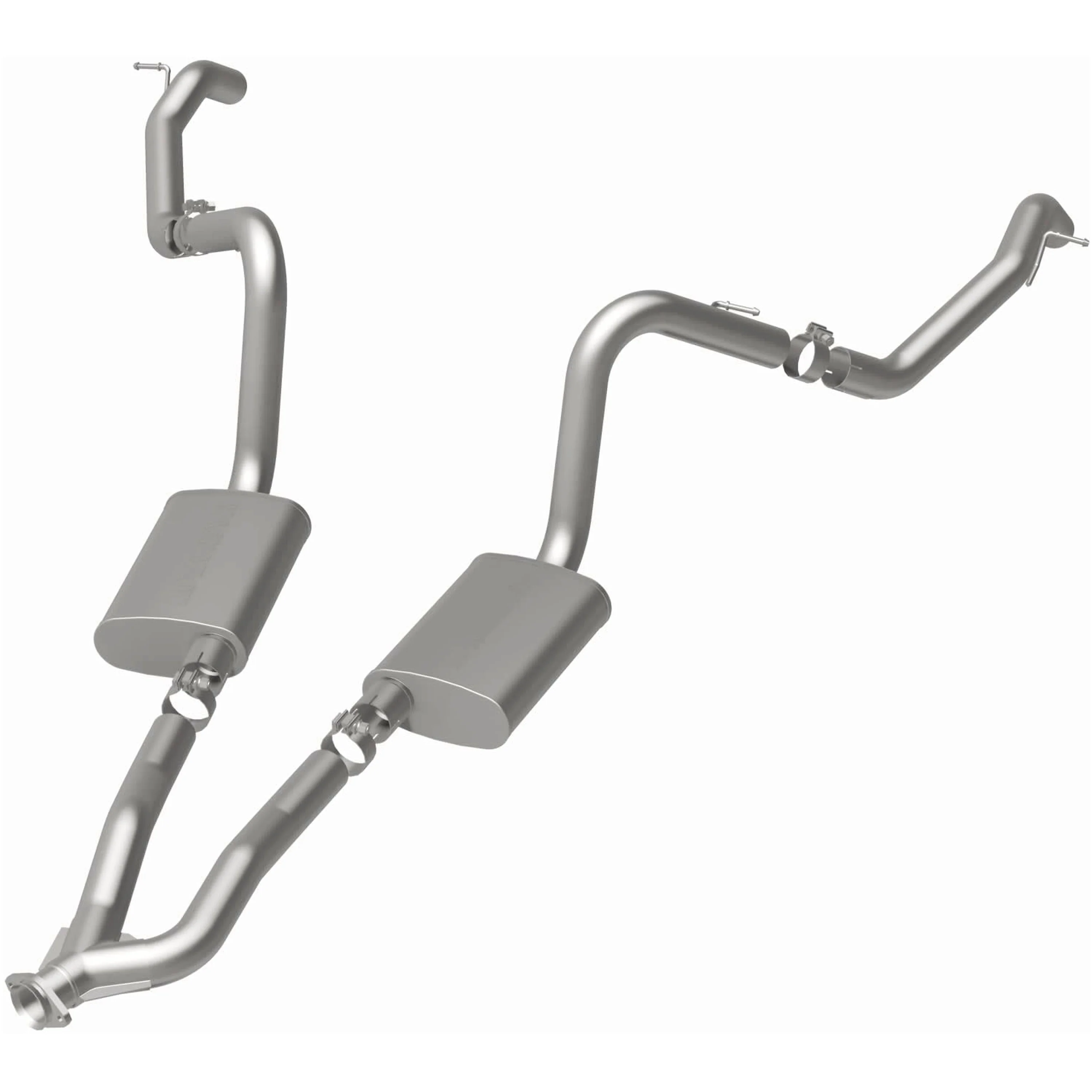 MagnaFlow 1975-1979 Chevrolet Camaro 5.7L | 1976-1979 Chevrolet Camaro 5.0L Street Series Cat-Back Performance Exhaust System 16828 - Image 3