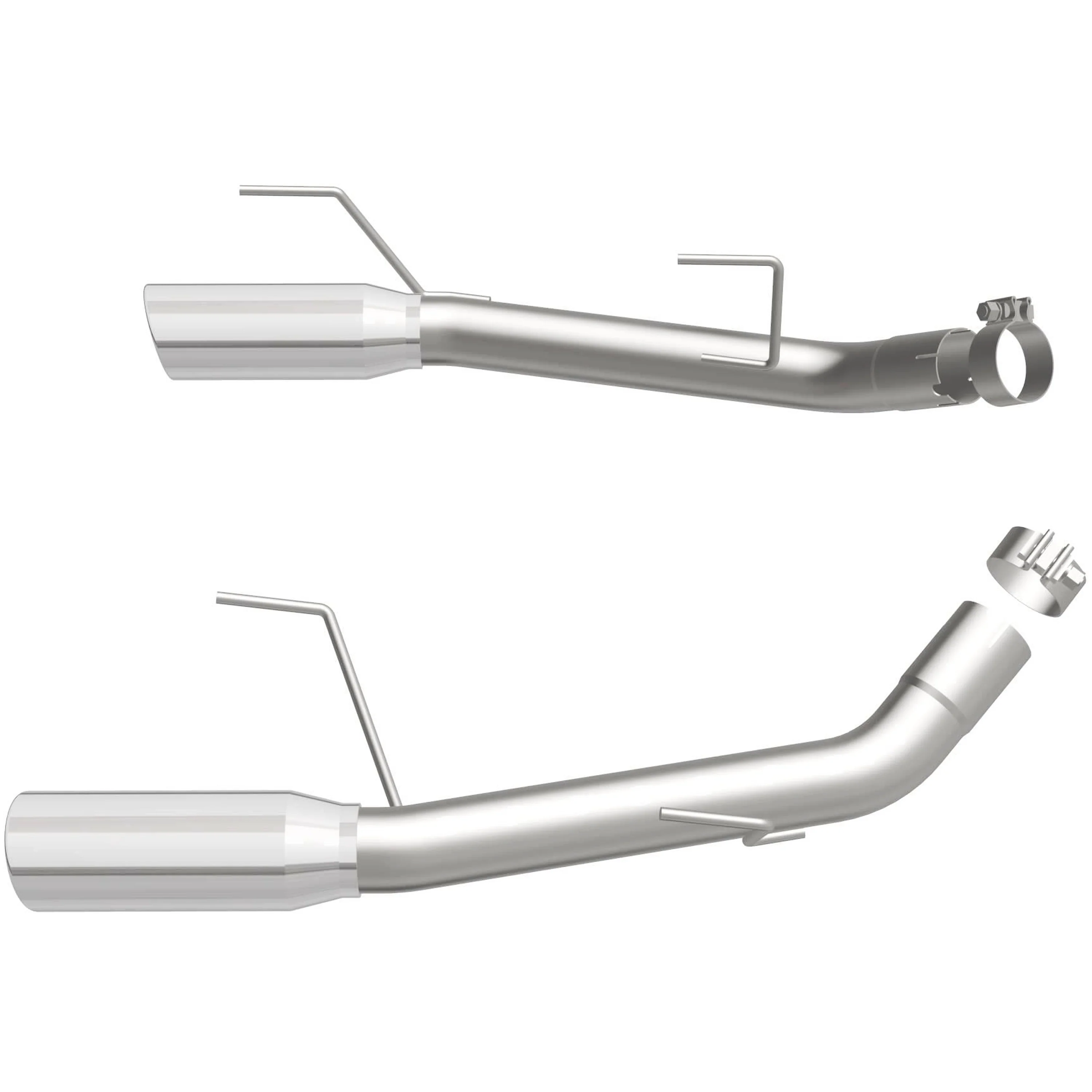 MagnaFlow 2005-2009 Ford Mustang 4.6L | 2007-2009 Ford Mustang Shelby GT500 5.4L Race Series Axle Back Performance Exhaust System 16843 - Image 4
