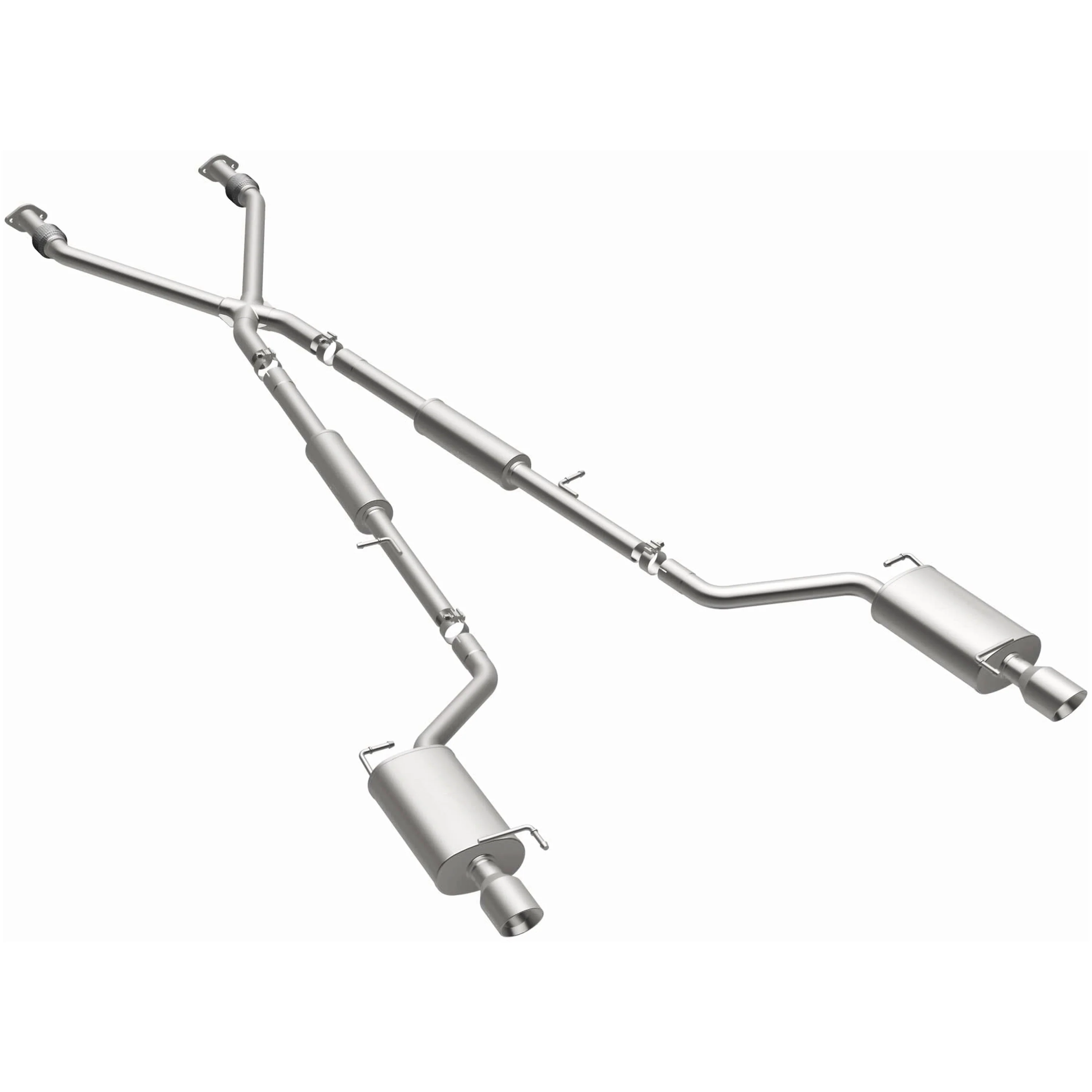 MagnaFlow 2009-2013 INFINITI G37 3.7L | 2007-2008 INFINITI G35 3.5L Street Series Cat-Back Performance Exhaust System 16862 - Image 2