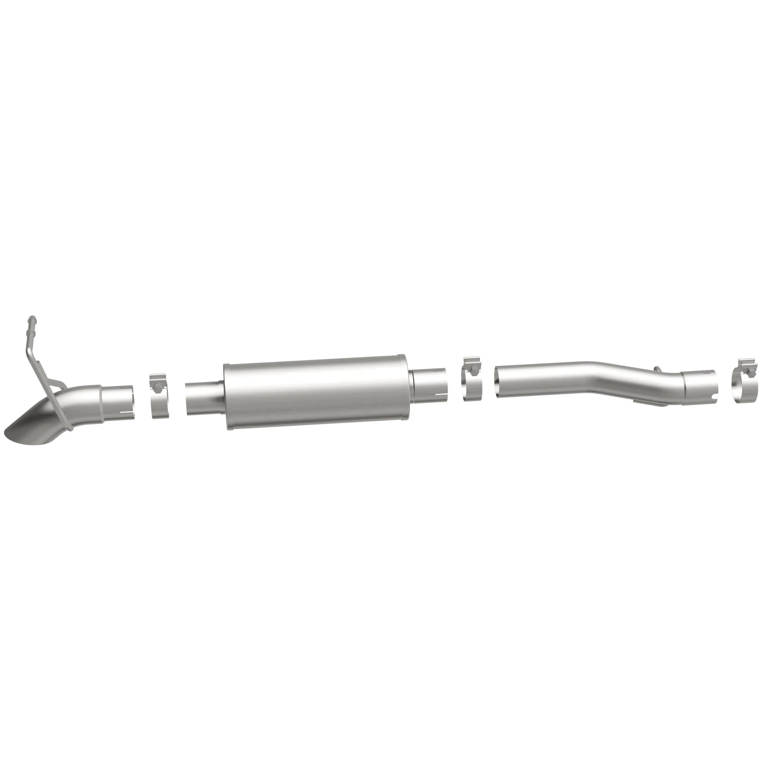 MagnaFlow 2007-2011 Jeep Wrangler 3.8L Off Road Pro Series Cat-Back Performance Exhaust System 17119 - Image 4