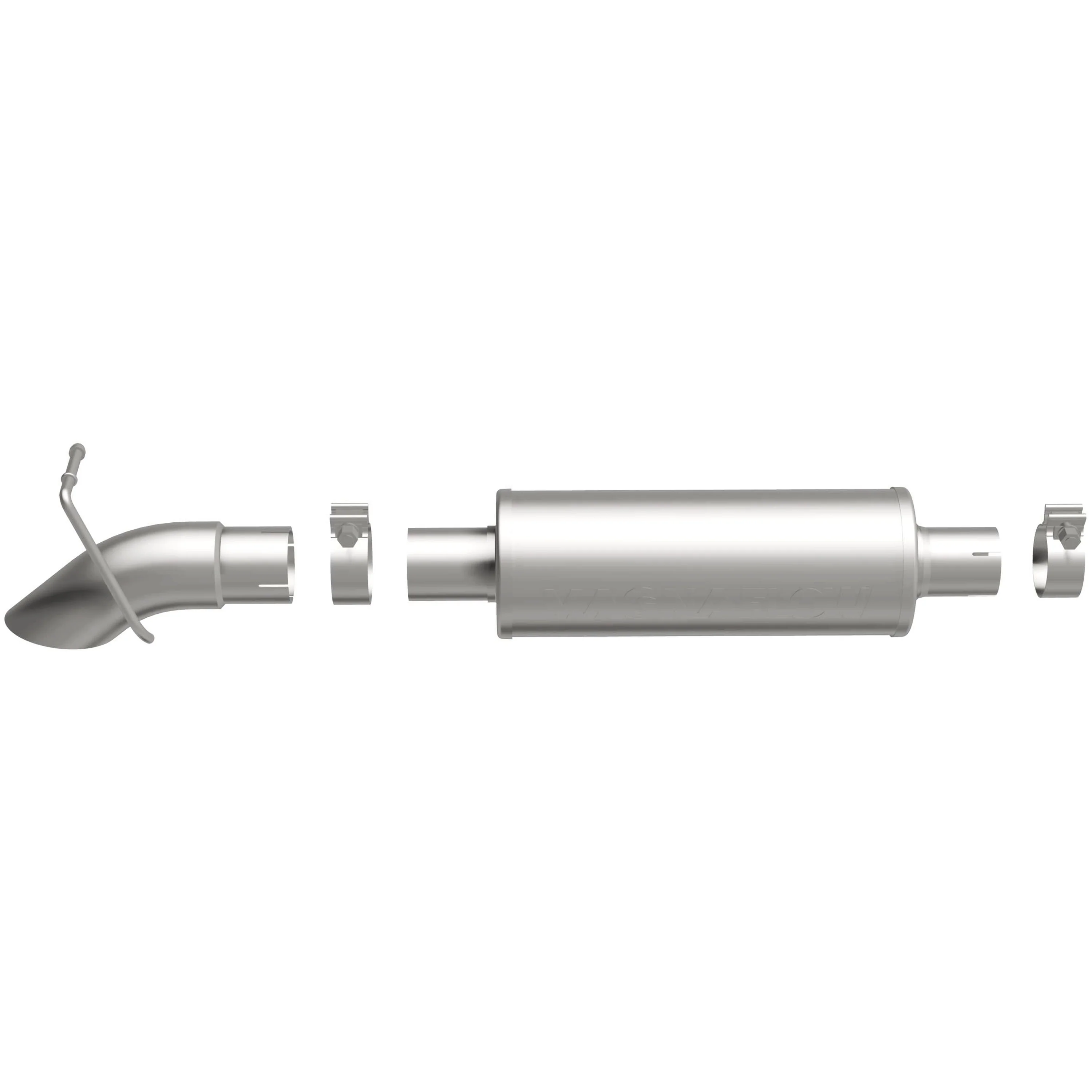 MagnaFlow 1991-1995 Jeep Wrangler 2.5L | 1991-1995 Jeep Wrangler 4.0L Off Road Pro Series Cat-Back Performance Exhaust System 17126 - Image 4