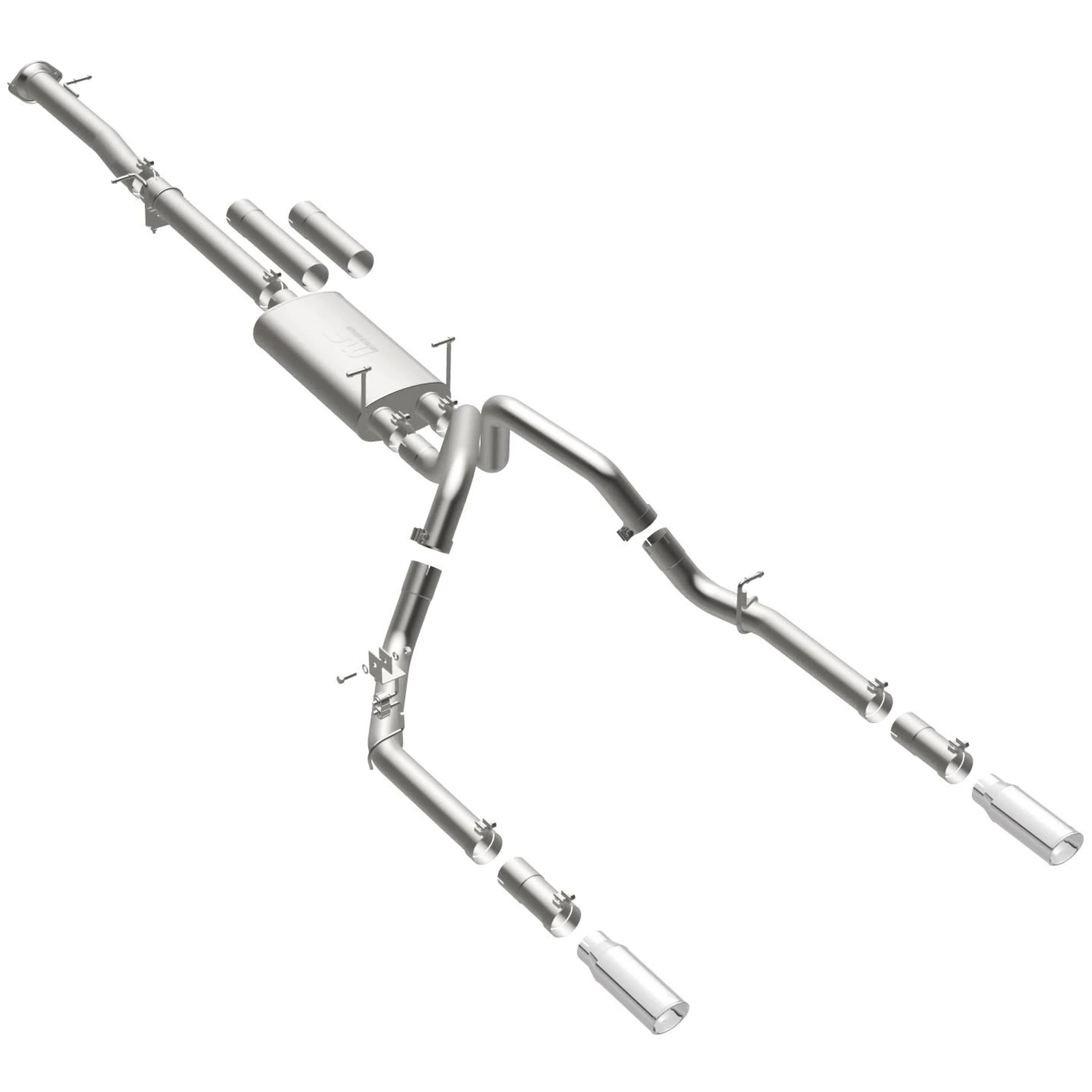MagnaFlow Street Series Cat-Back Performance Exhaust System 19027 - Image 2