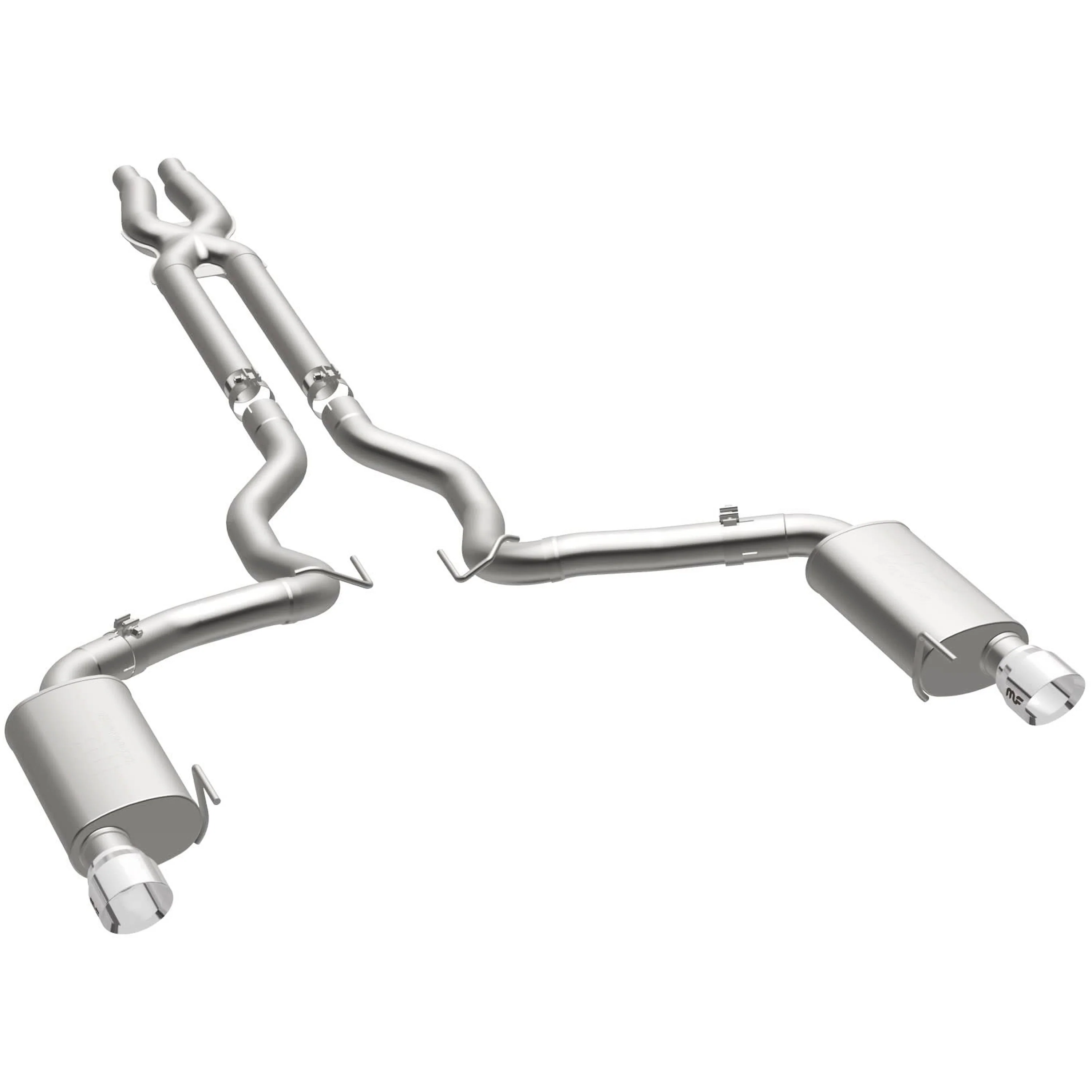 MagnaFlow 2015-2017 Ford Mustang 5.0L Street Series Cat-Back Performance Exhaust System 19100 - Image 2
