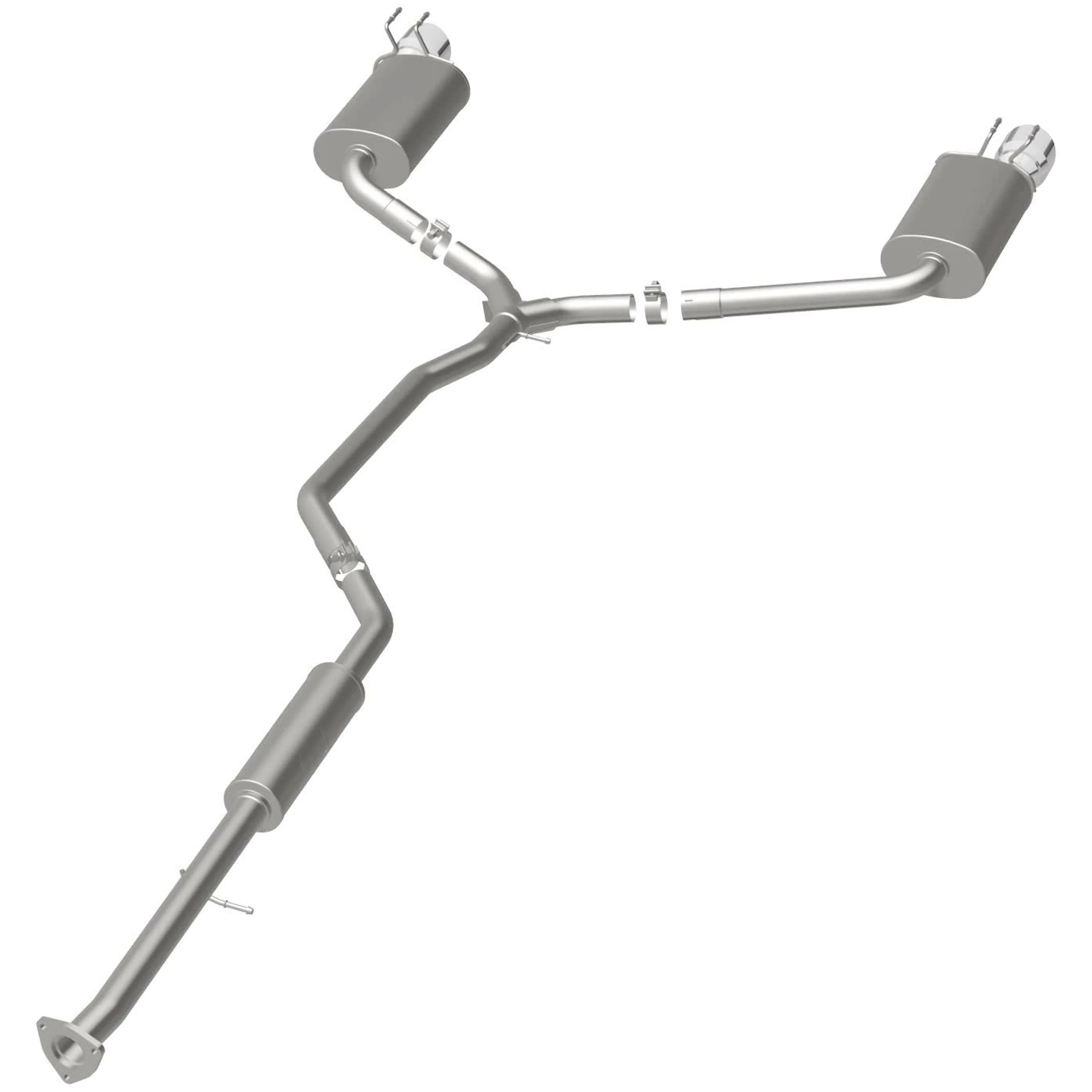 MagnaFlow 2013-2017 Honda Accord 3.5L Street Series Cat-Back Performance Exhaust System 19181 - Image 3
