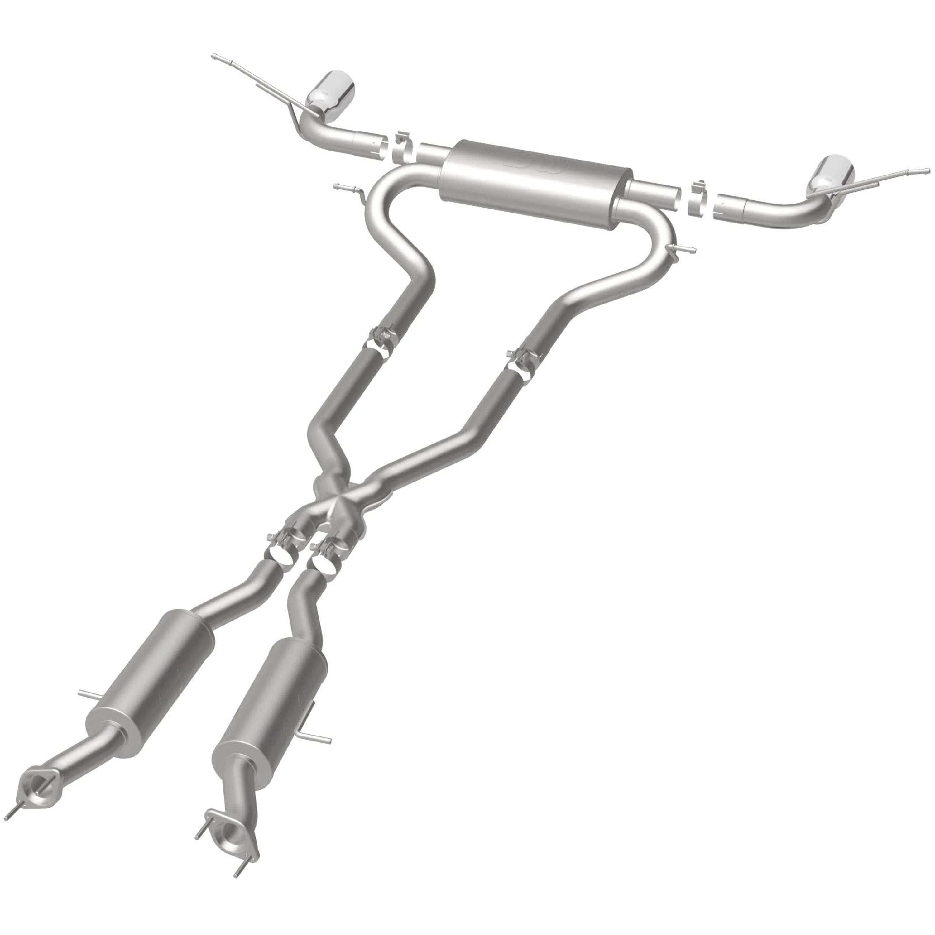MagnaFlow Street Series Cat-Back Performance Exhaust System 19216 - Image 3