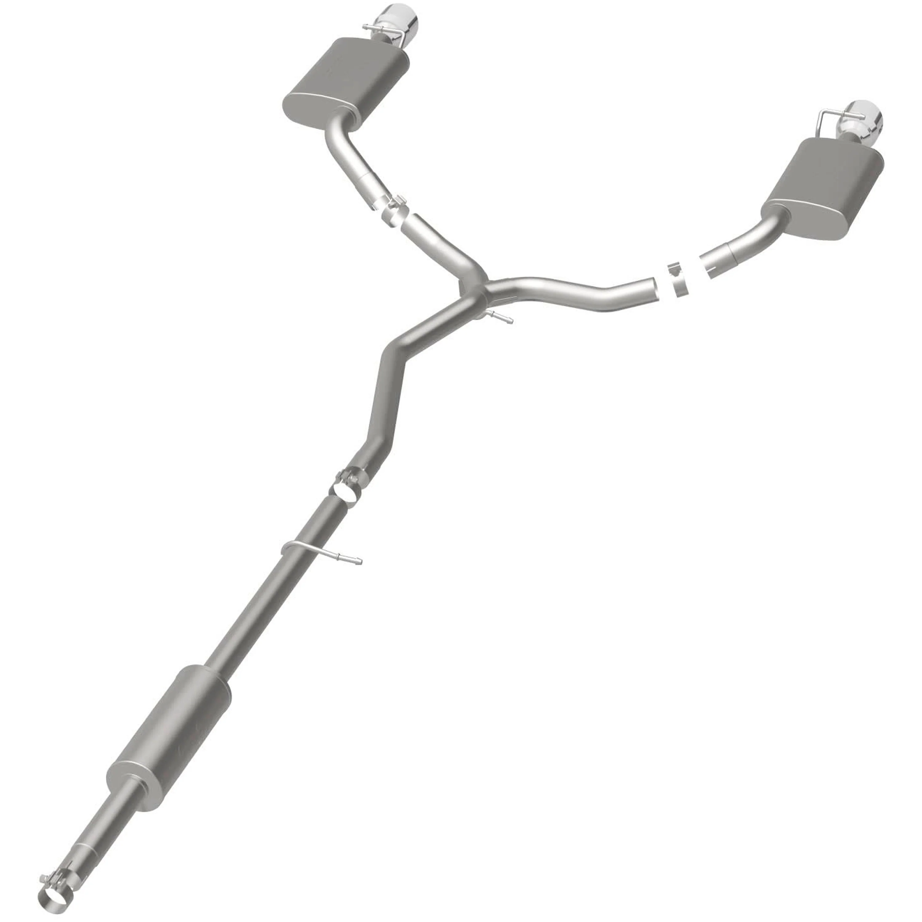 MagnaFlow 2016-2019 Ford Explorer 3.5L Street Series Cat-Back Performance Exhaust System 19274 - Image 3