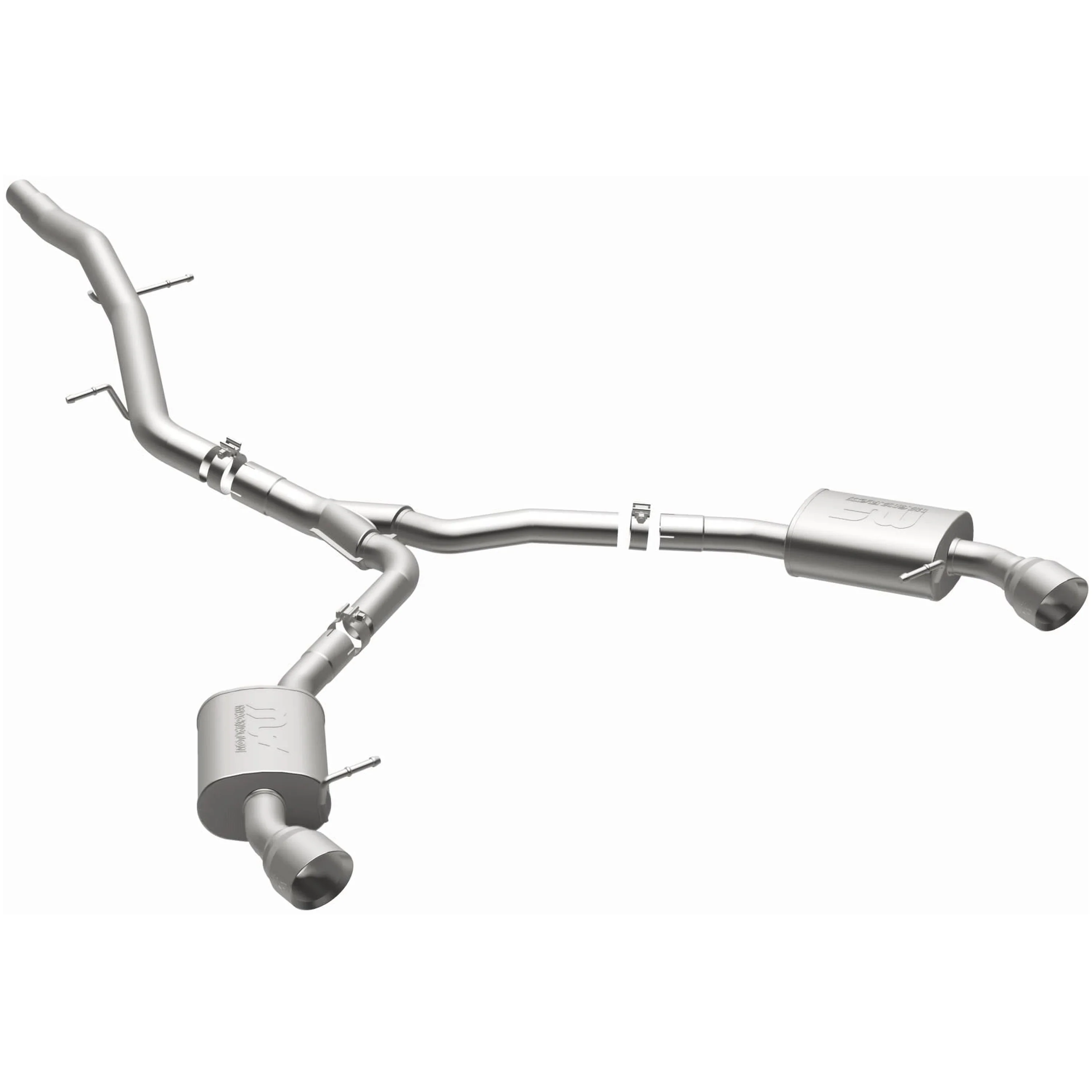 MagnaFlow 2018-2019 Audi A5 Sportback 2.0L Sport Series Cat-Back Performance Exhaust System 19390 - Image 2